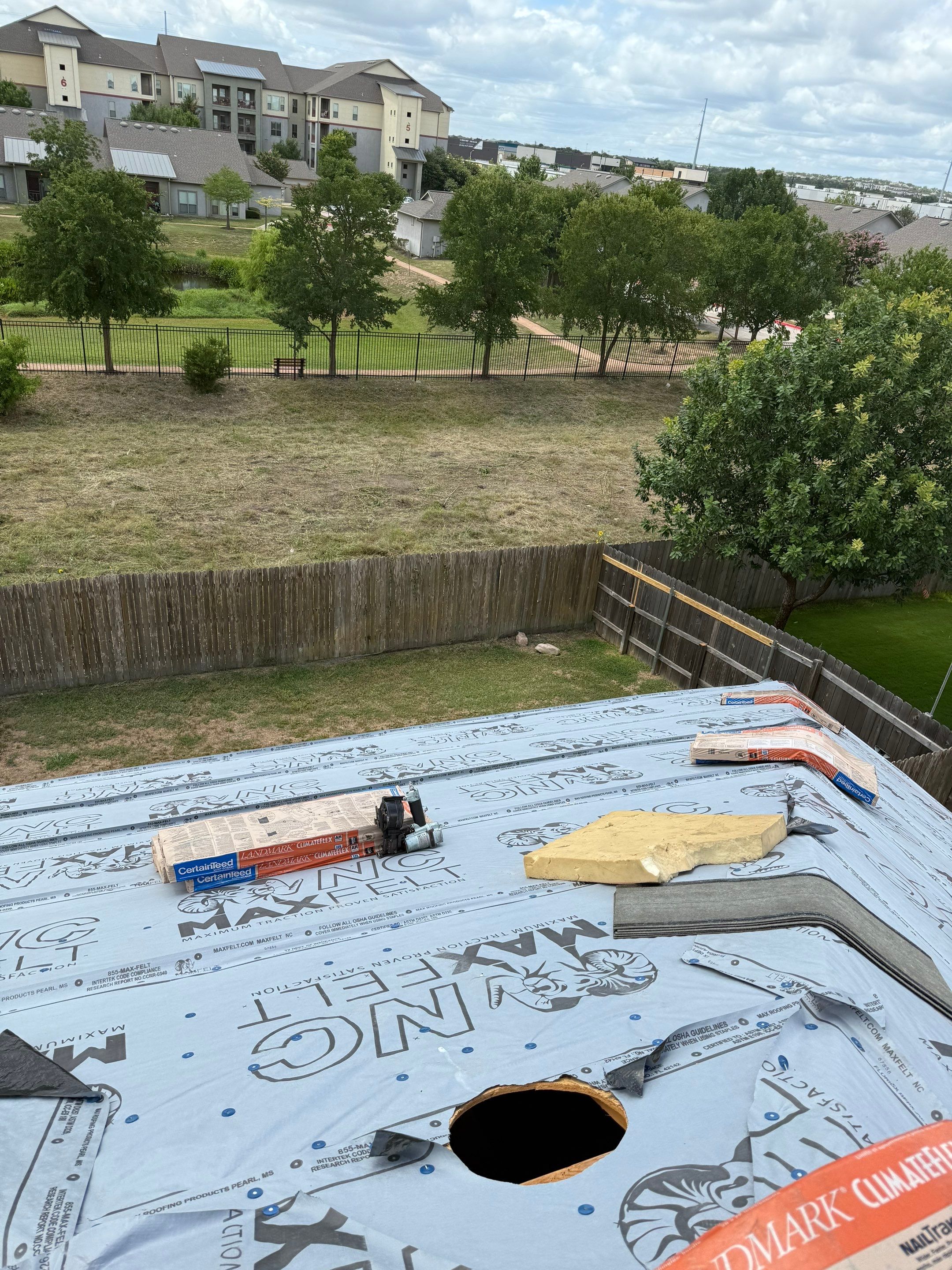 Project in Leander by Rhino Roofing and General Contracting, LLC