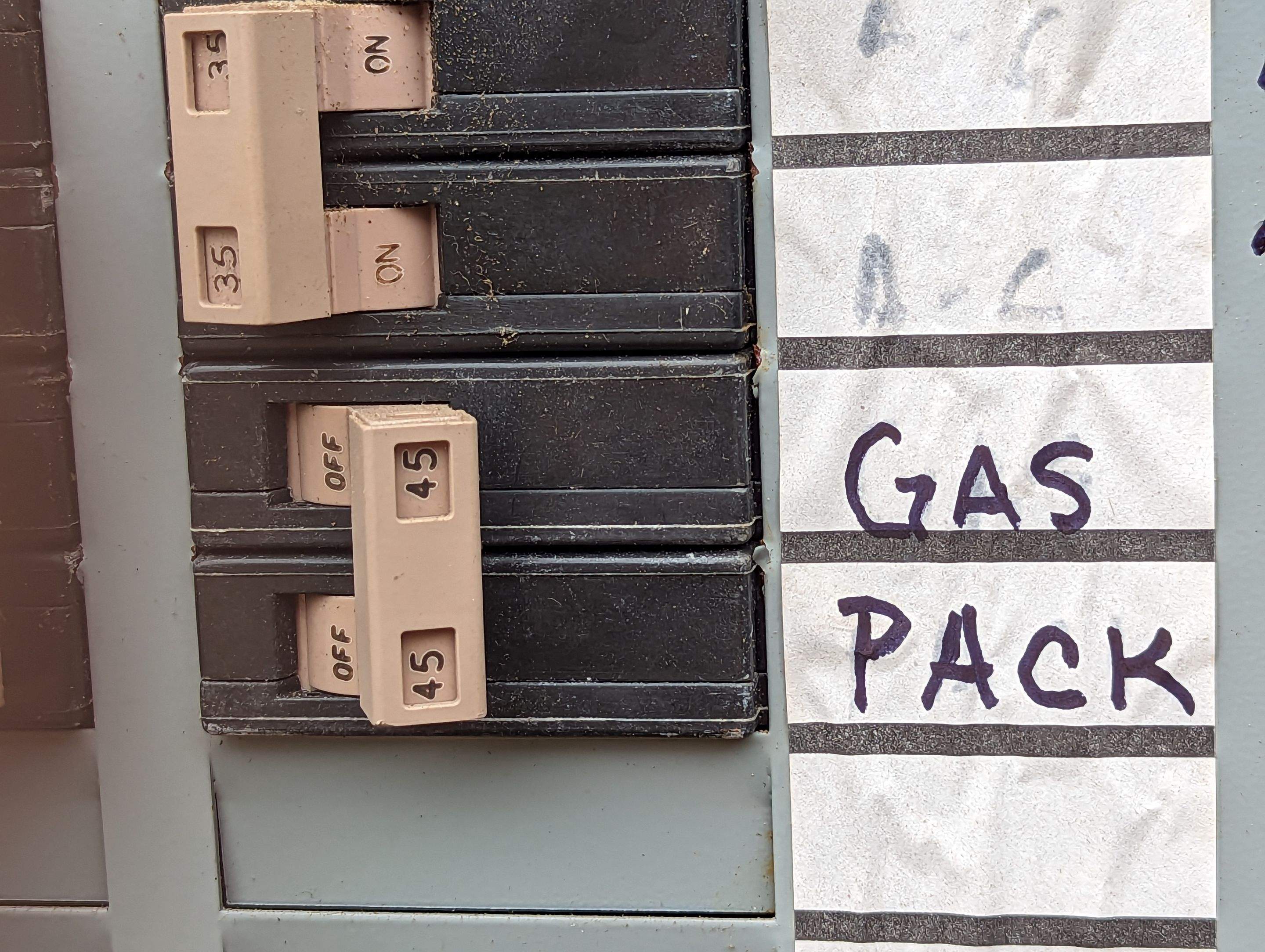 Trane Gas Package Unit Install by Nick's Mechanical LLC.