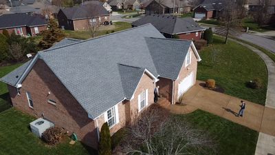 GAF Timberline HDZ in Oyster Gray