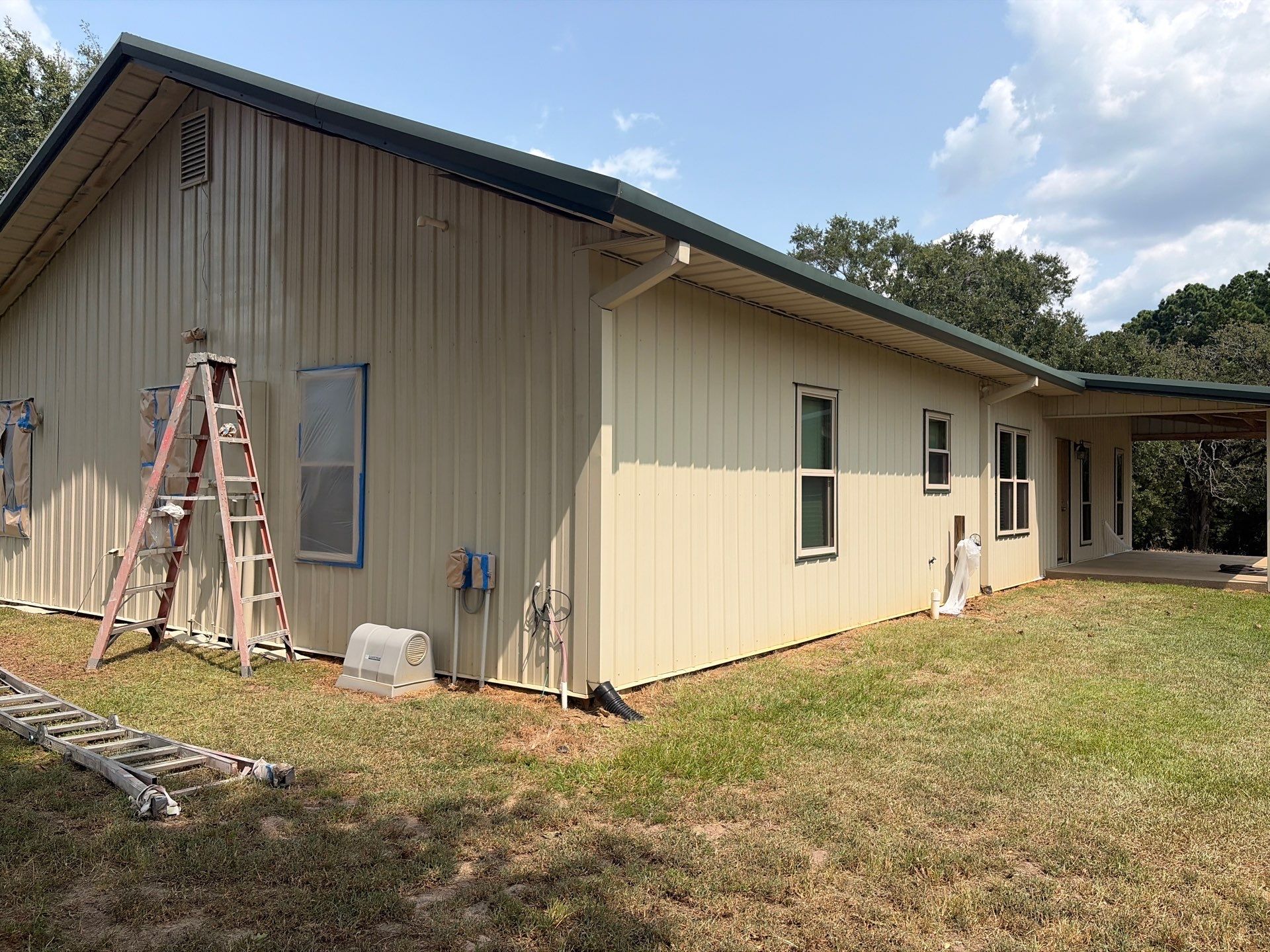 Partial Exterior Paint & Wash in Flint, TX by Quality Coats Painting