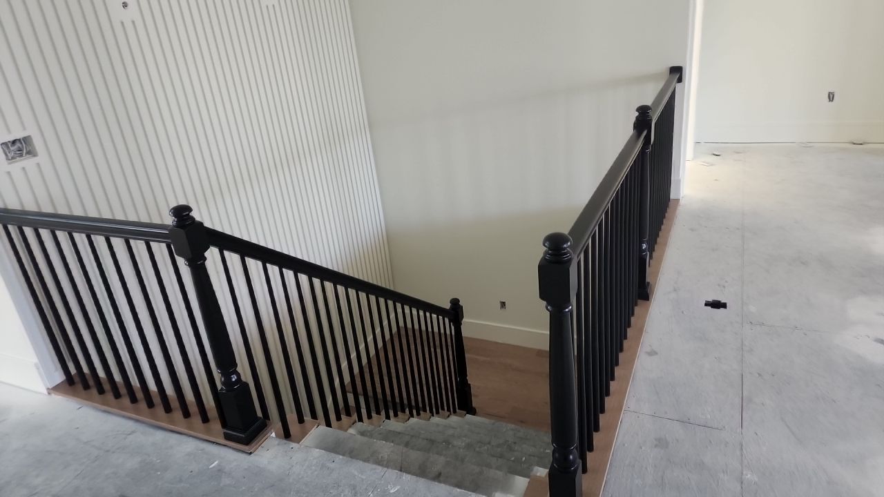 New home construction paint job by Cutting edge painting 