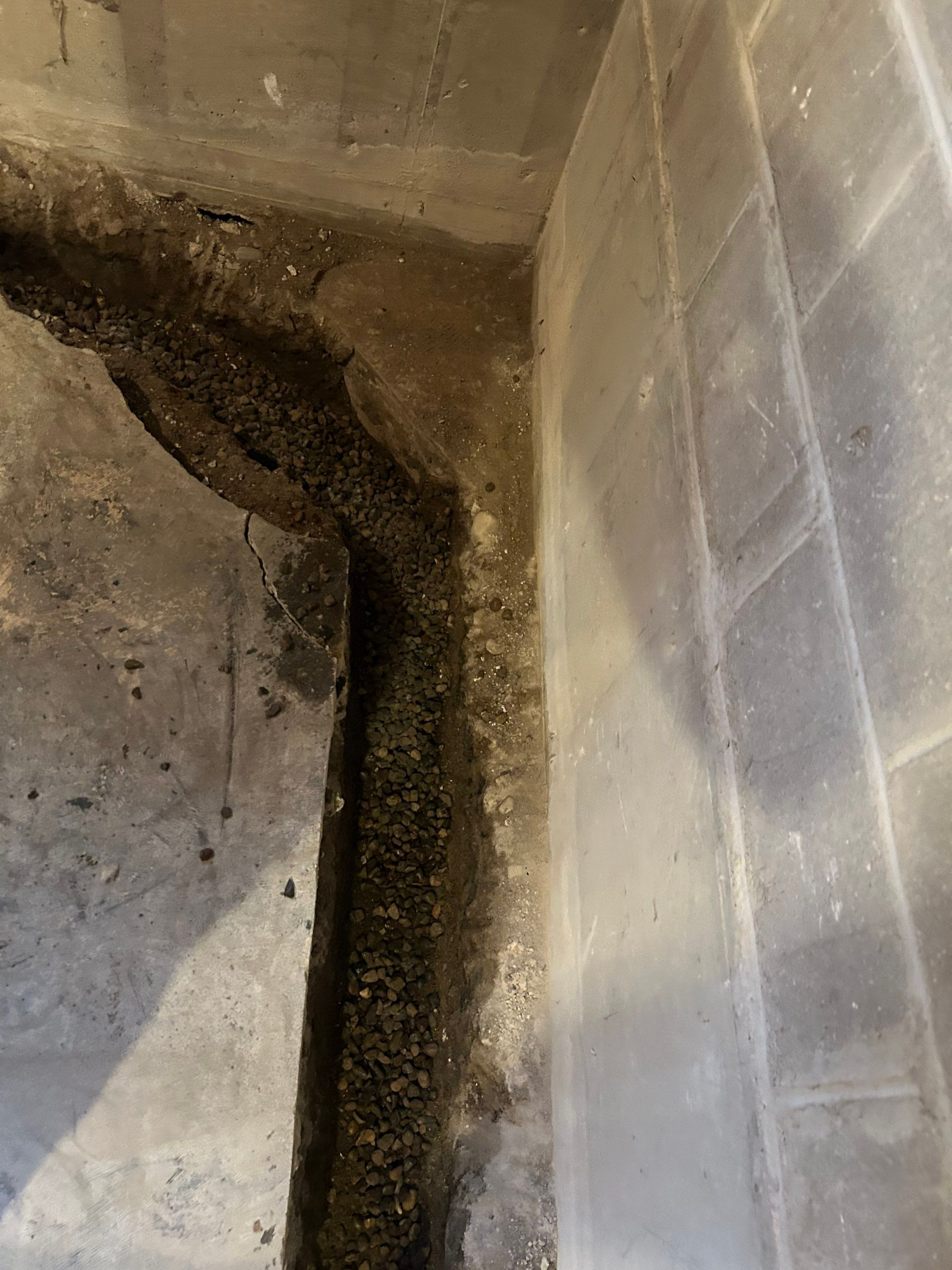 Drain tile for a General Contractor Partner by Waterproofing Northeast