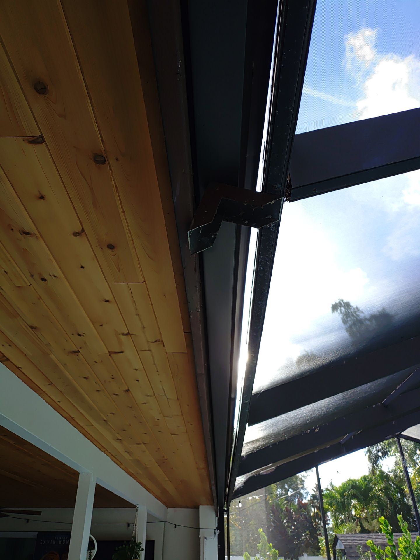 Brown Seamless Gutters Installed in Historic Sarasota FL by Gutter Professors