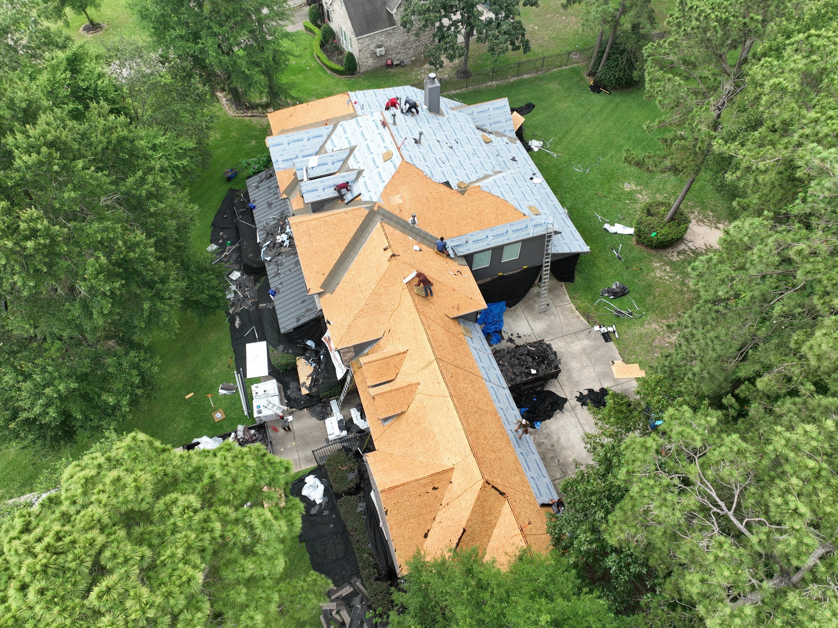 Roof Replacement - The Woodlands Texas by Roof Concepts Construction