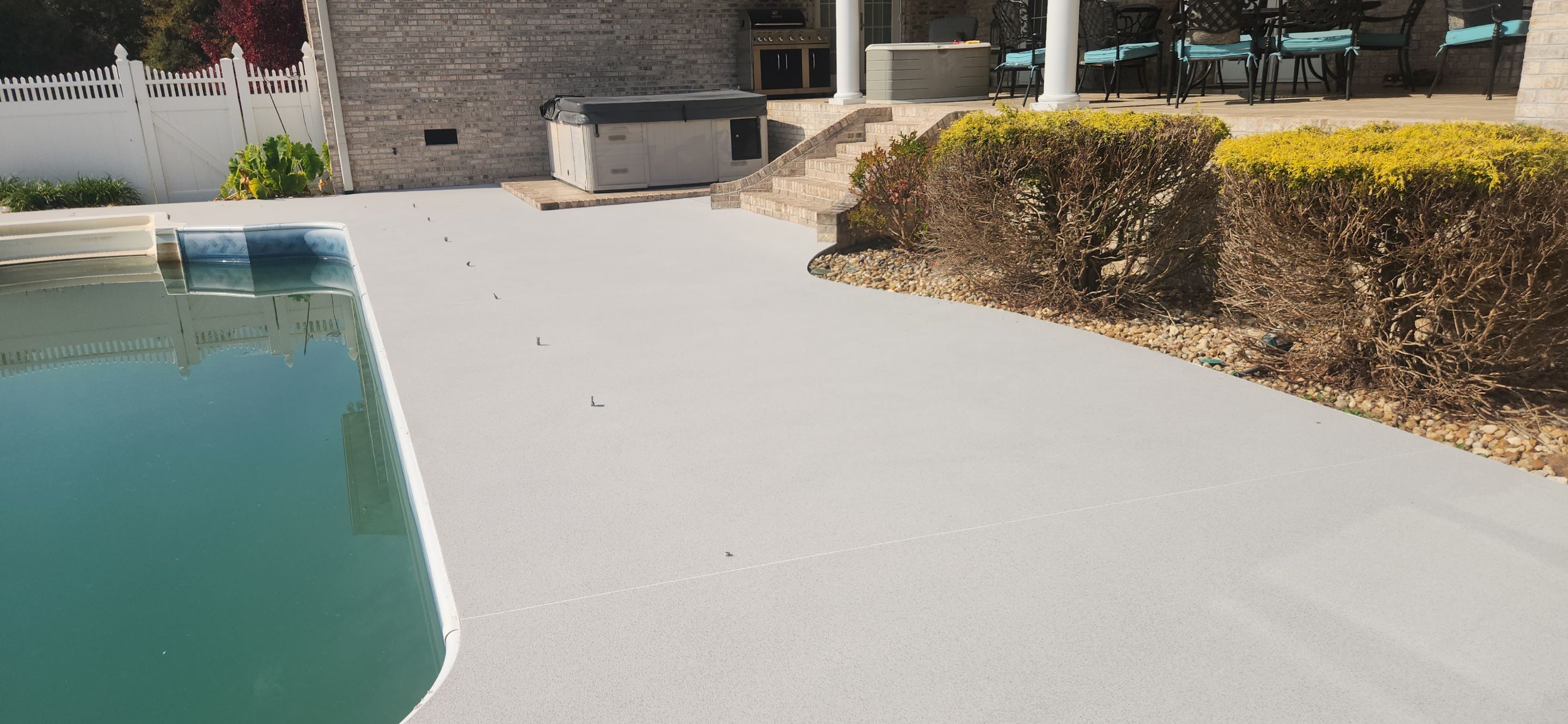 Pool Deck using Solstice by Elite Floor Solutions