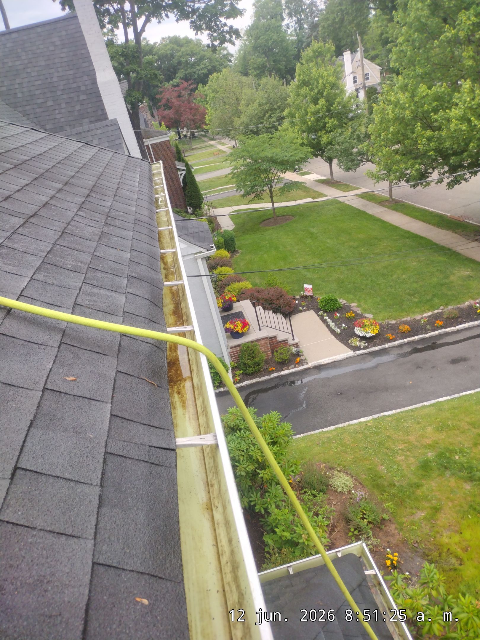Residential Gutter Cleaning and System Assessment in Verona New Jersey by NJ Home Maintenance Services