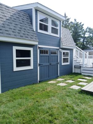 Custom Shed Rebuild in Fenwick Island