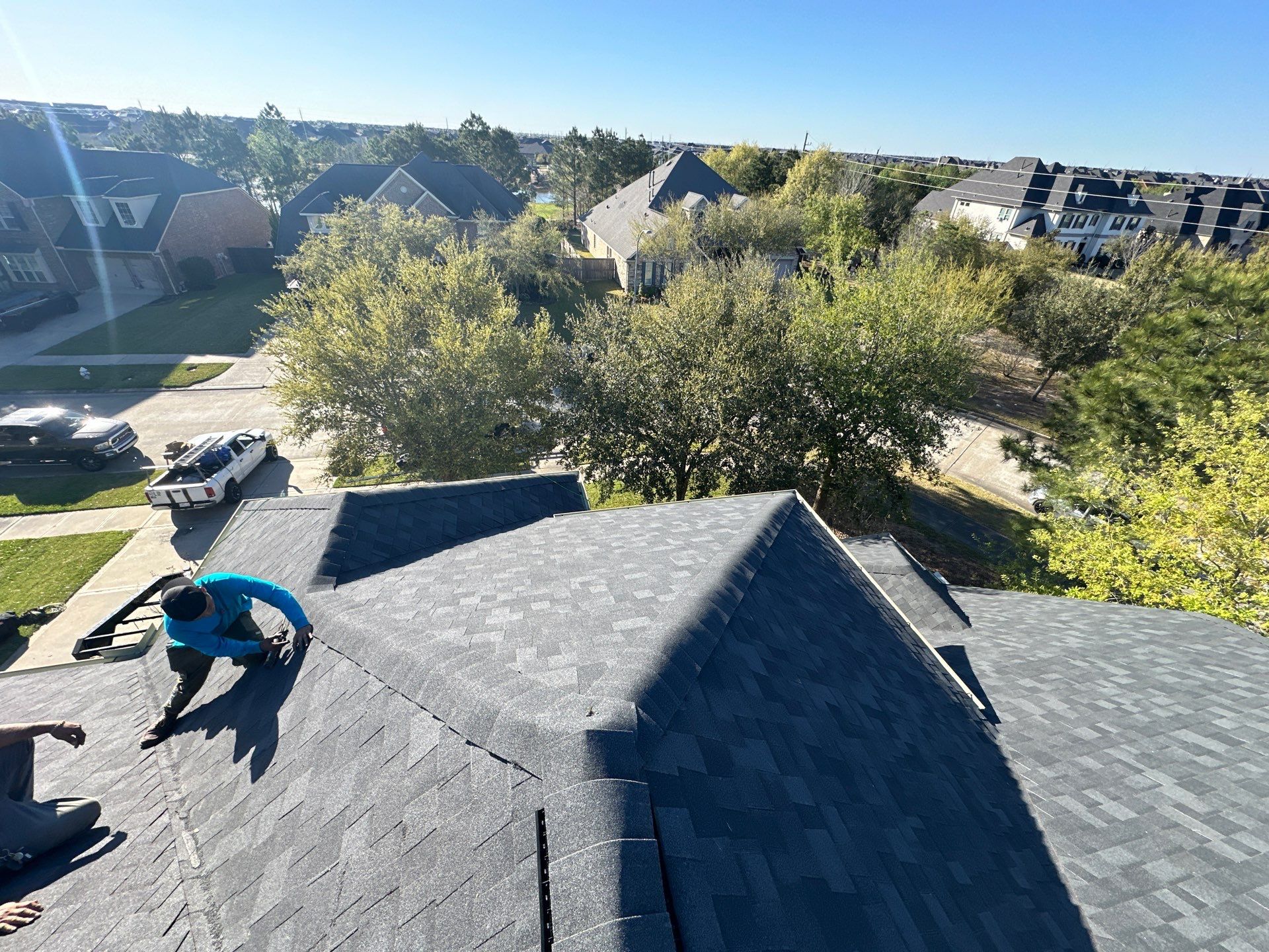 Project in Fulshear by Motion Roofing