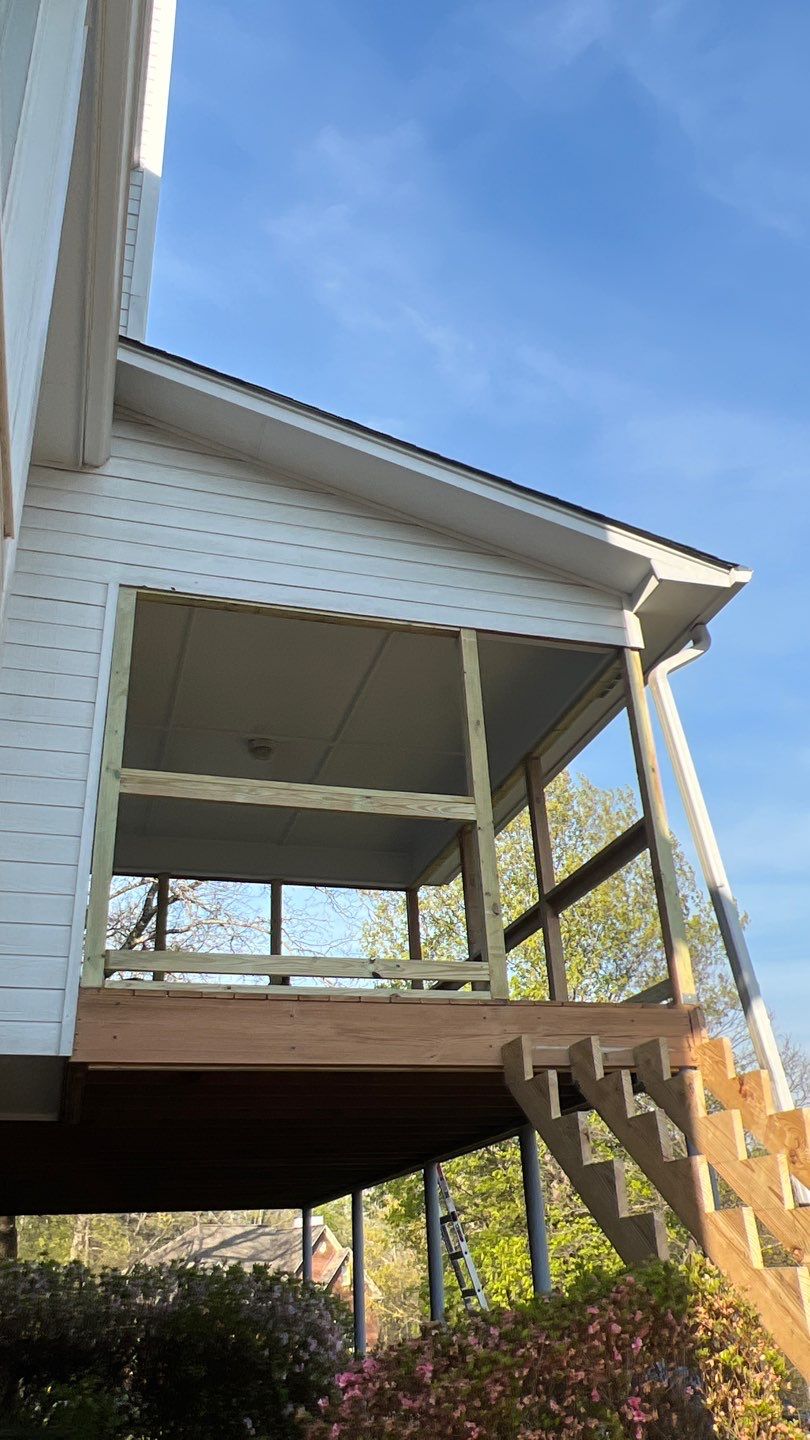 Shades Pointe Lane - Deck Installation  by Pillar and Pine