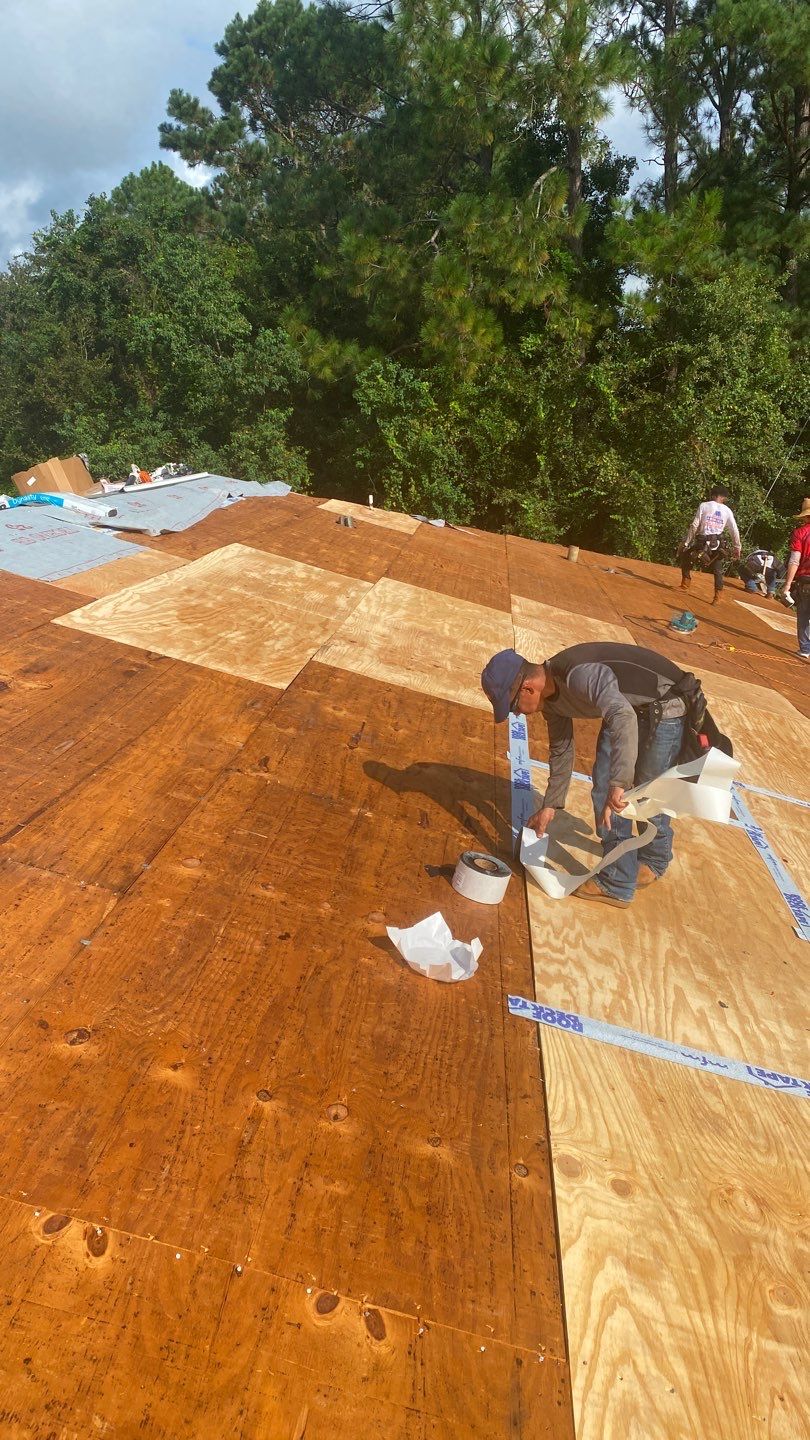 Commercial Roofing Installation using Roof Replacement by American Roofing & Construction LLC