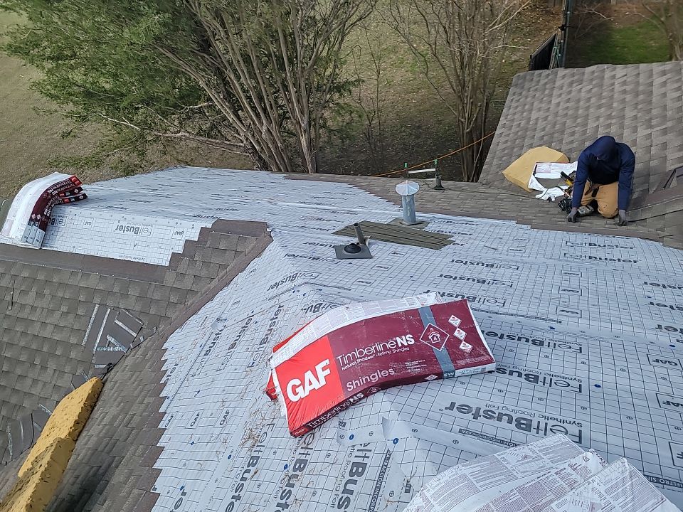 Residential Roofing Installation using GAF HDZ Shingles - Ovilla, TX by Roof Experts