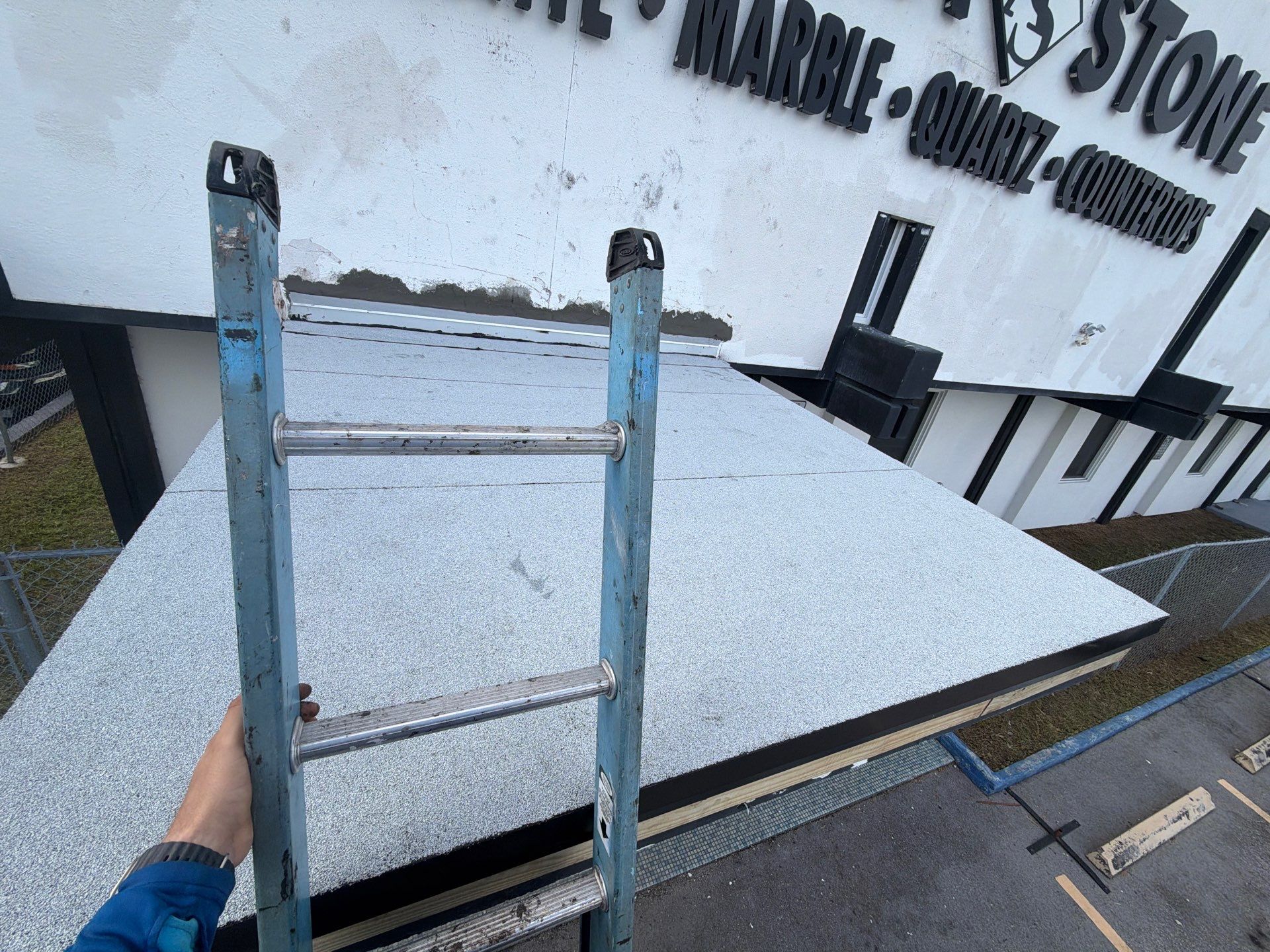 Commercial Flat Roof Reconstruction and Canopy Repair in Hialeah by Picos Construction Engineering