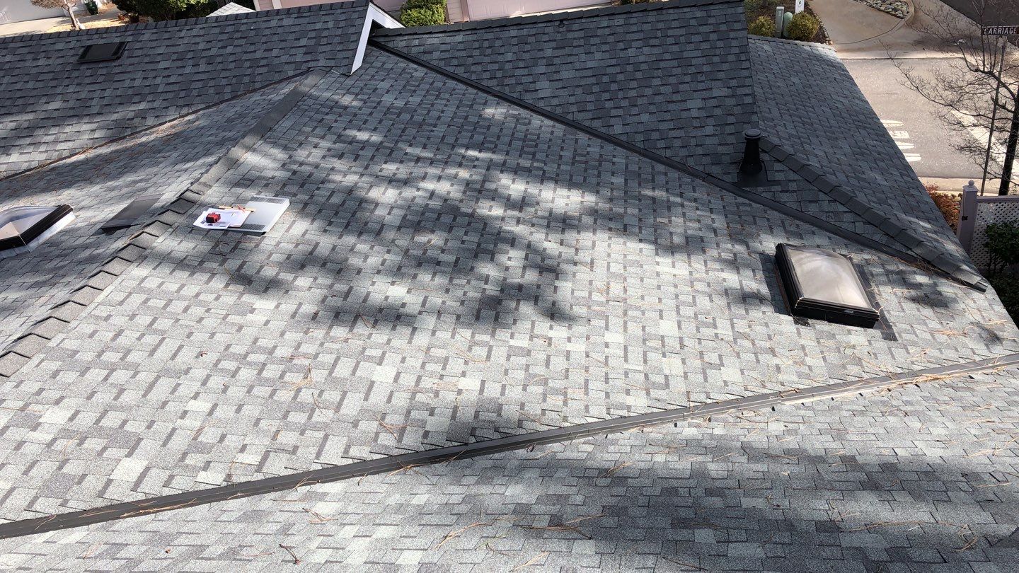 Attic Insulation, Roofing, and Solar for this in-town home by Byers Enterprises 
