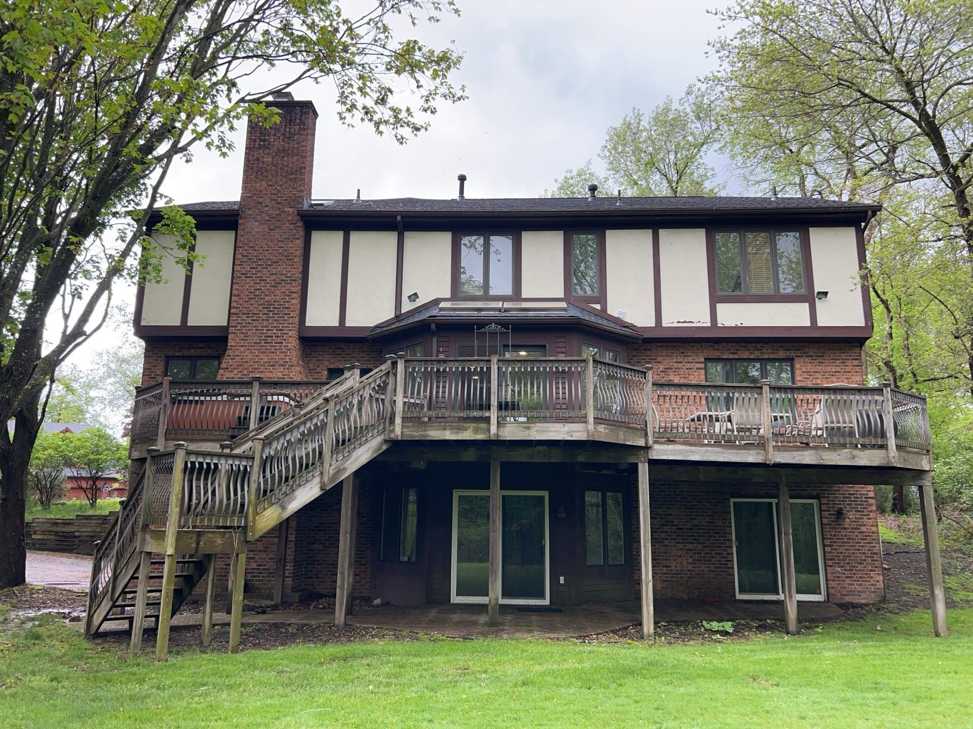 Tudor Style Exterior Home Remodel in Pittsburgh by Ideal Siding Pittsburgh