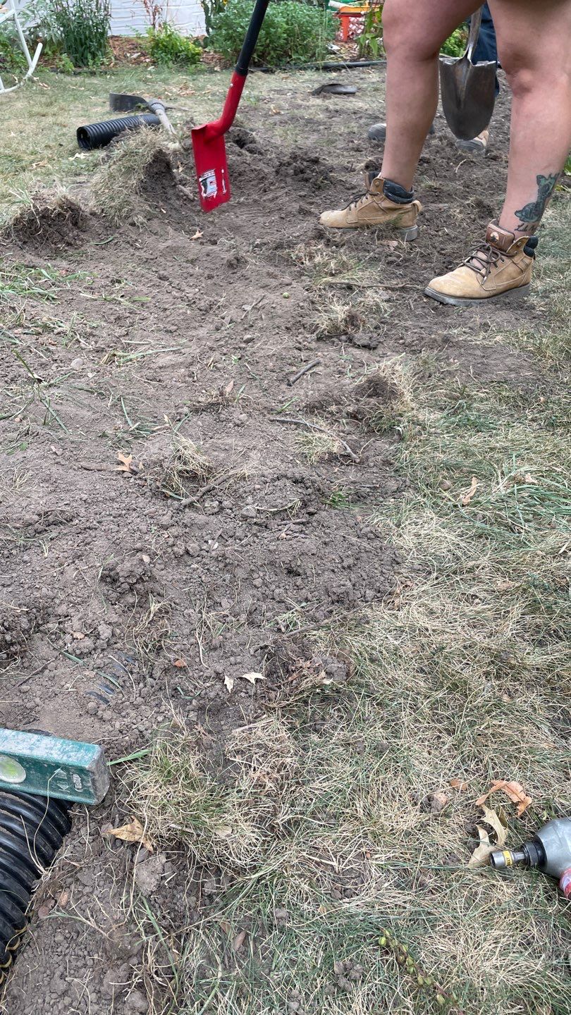 Drain Tile, Window Wells & Buried Discharge in Minneapolis by Waterproofing Northeast