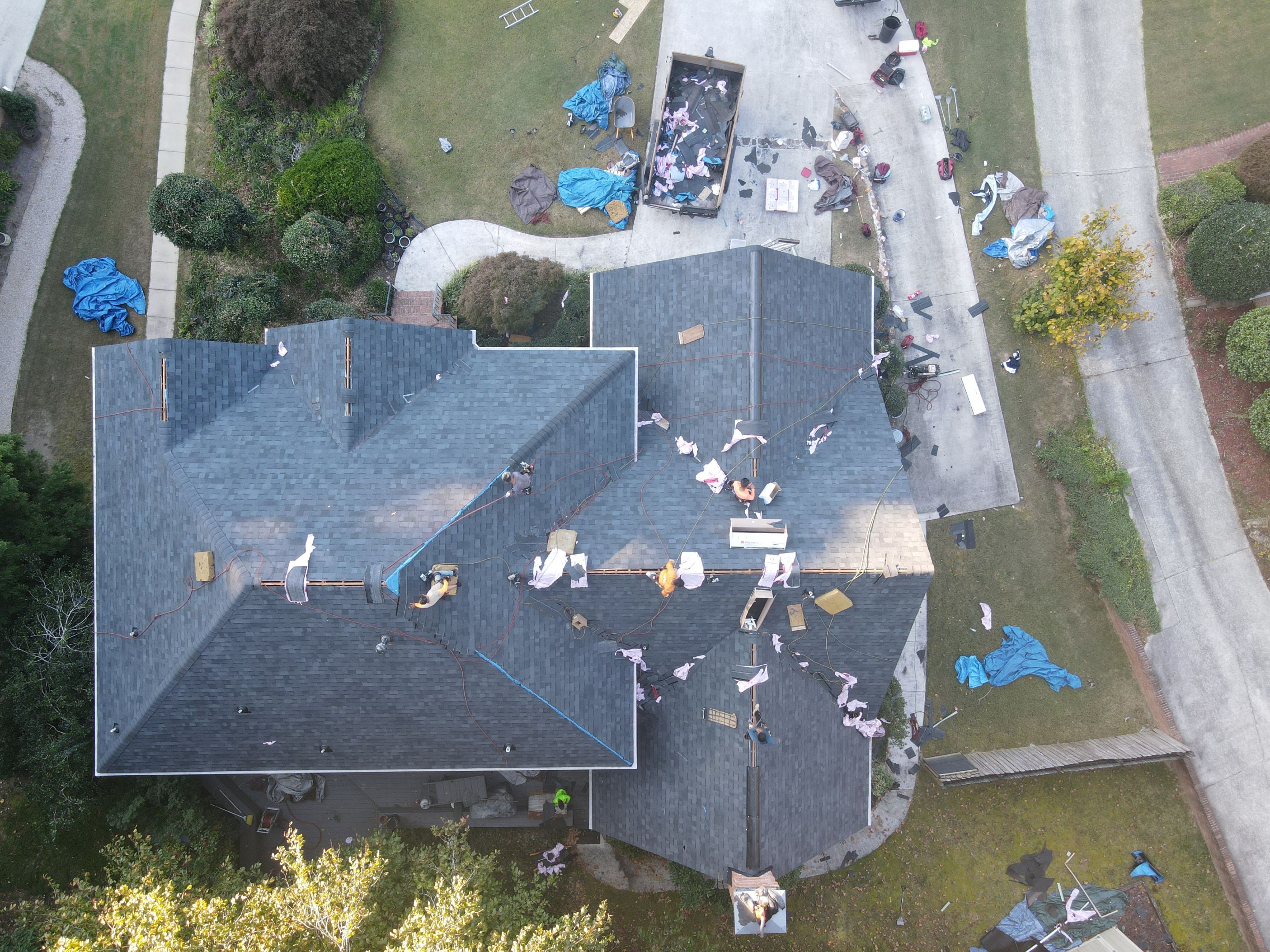 Residential Roofing Installation using Owens Corning by Inspector Roofing and Restoration