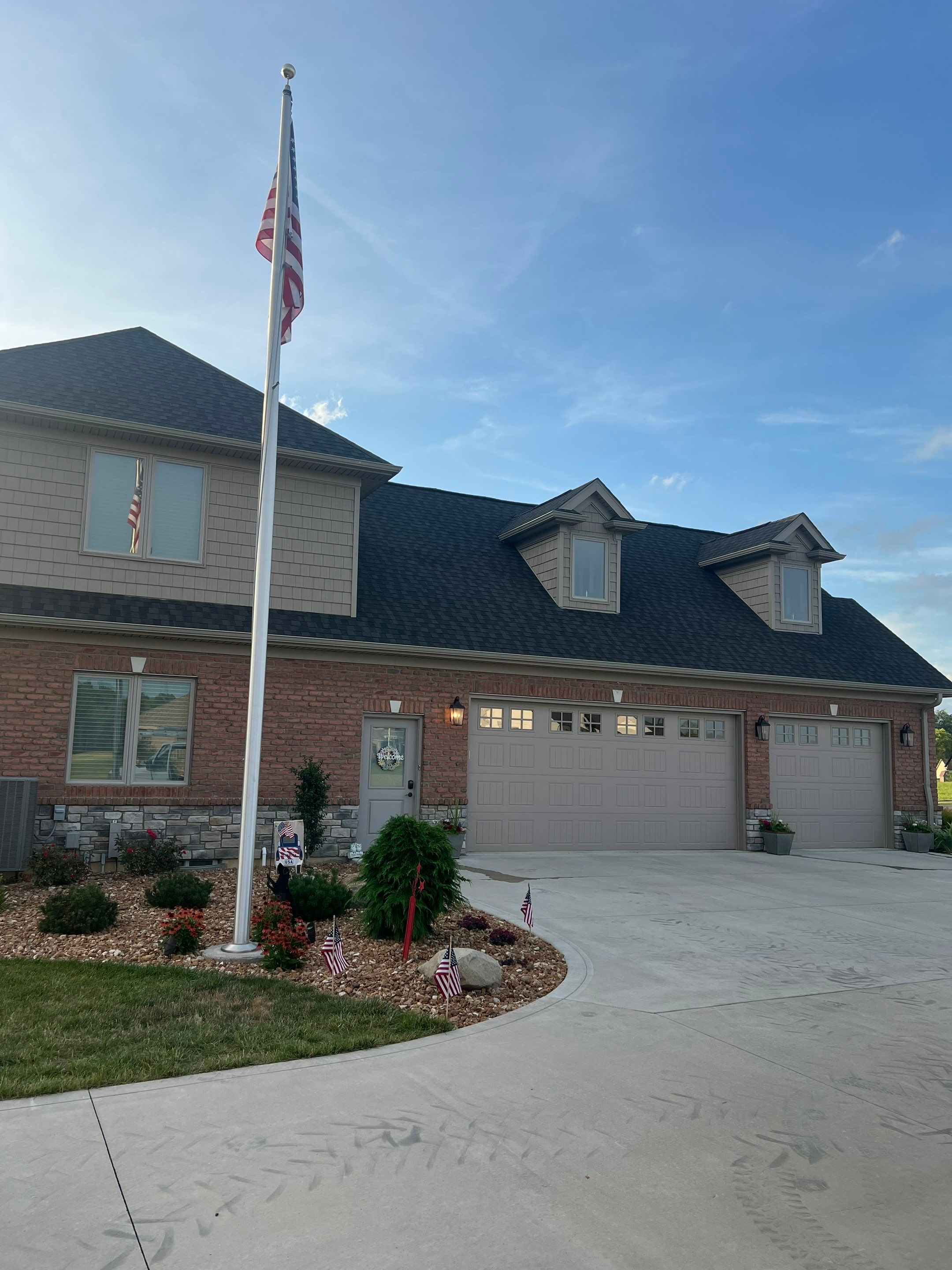 Residential Roofing Installation using GAF Timberline HDZ Appalachian Sky by Nitro Roofing and Construction