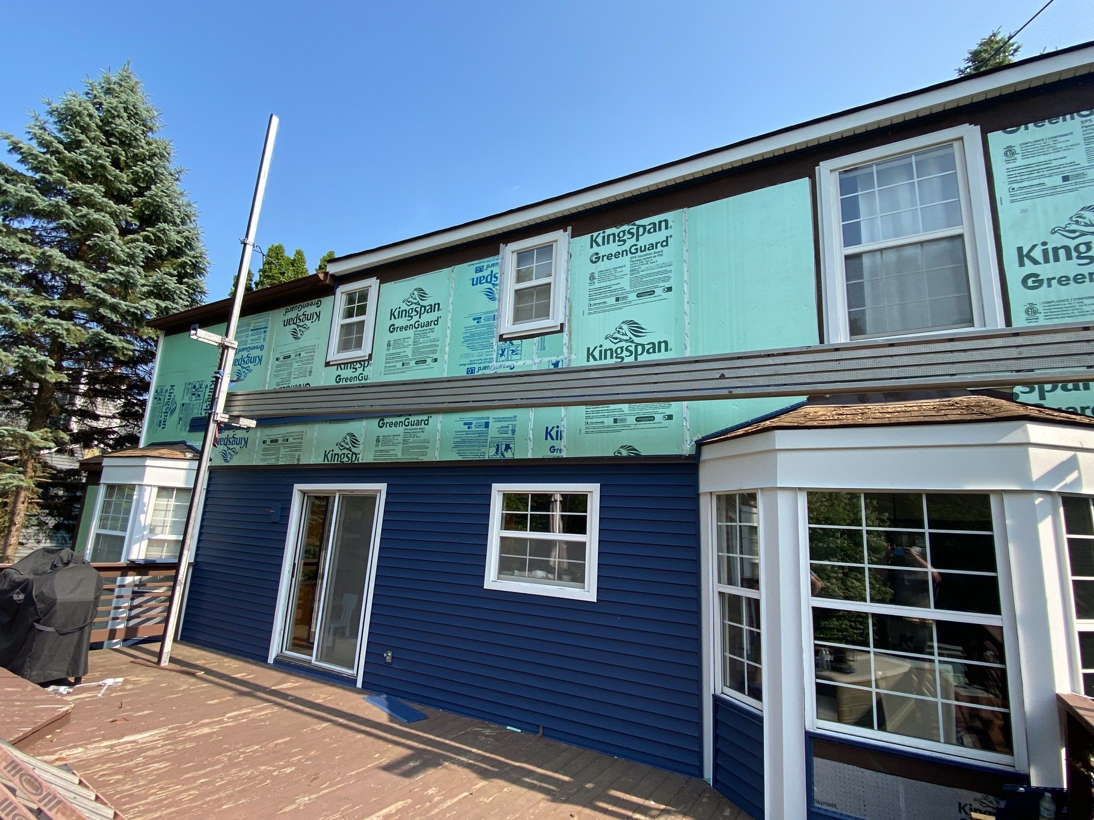 Siding Replacement using CertainTeed Restoration Classis D4 by 180 Contractors
