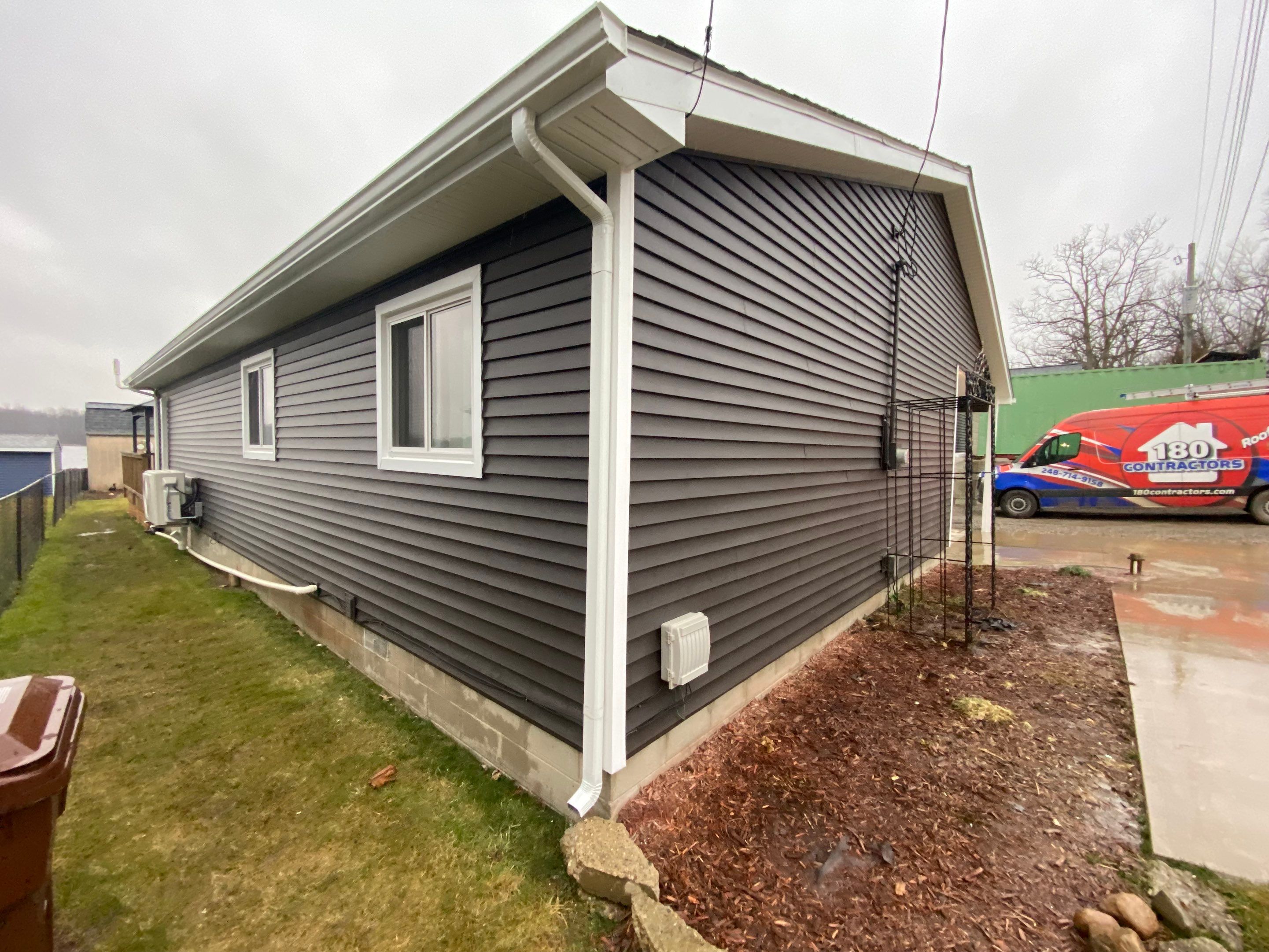 Siding Replacement using Certainteed Restoration Classic D4 by 180 Contractors