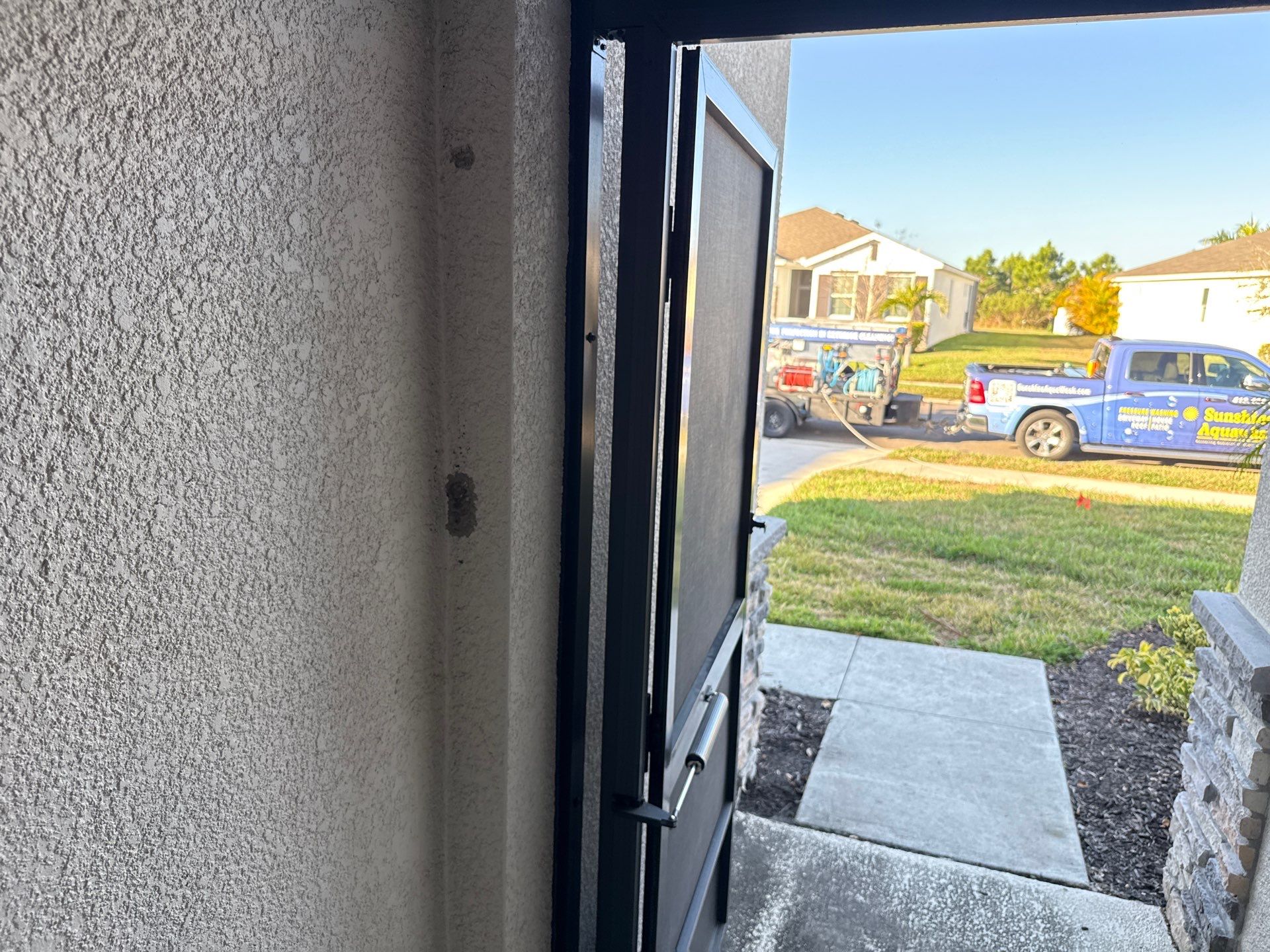 House Wash, Lanai Cleaning & Driveway Washing | Willow Walk Palmetto FL by Sunshine AquaWash