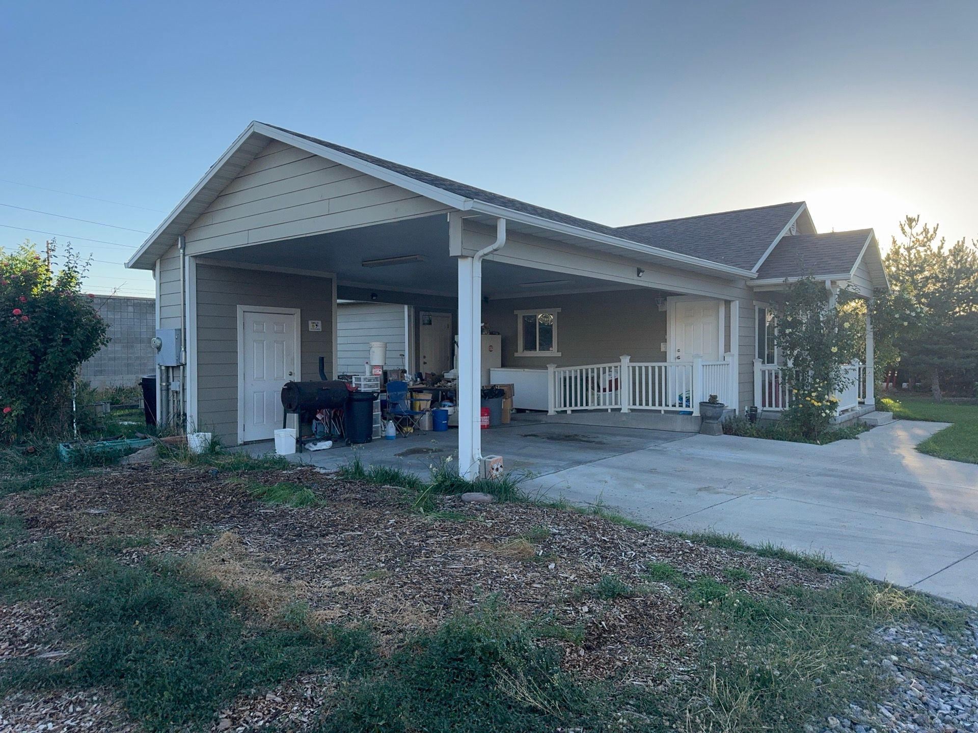 Orem | Complete Fiber Cement Upgrade | Timber Bark & Arctic White by Ideal Siding Utah