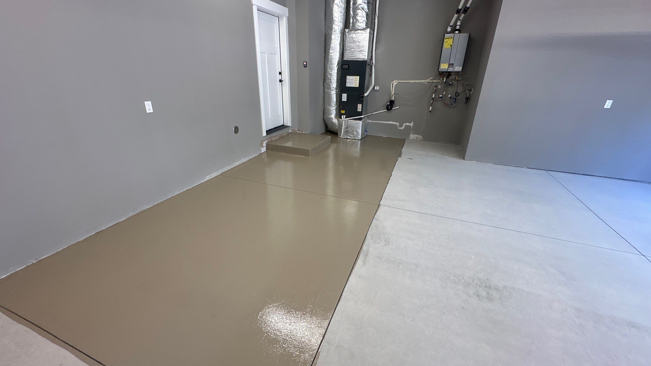 Garage Transformation using Shale Hybrid by Croc Coatings, LLC