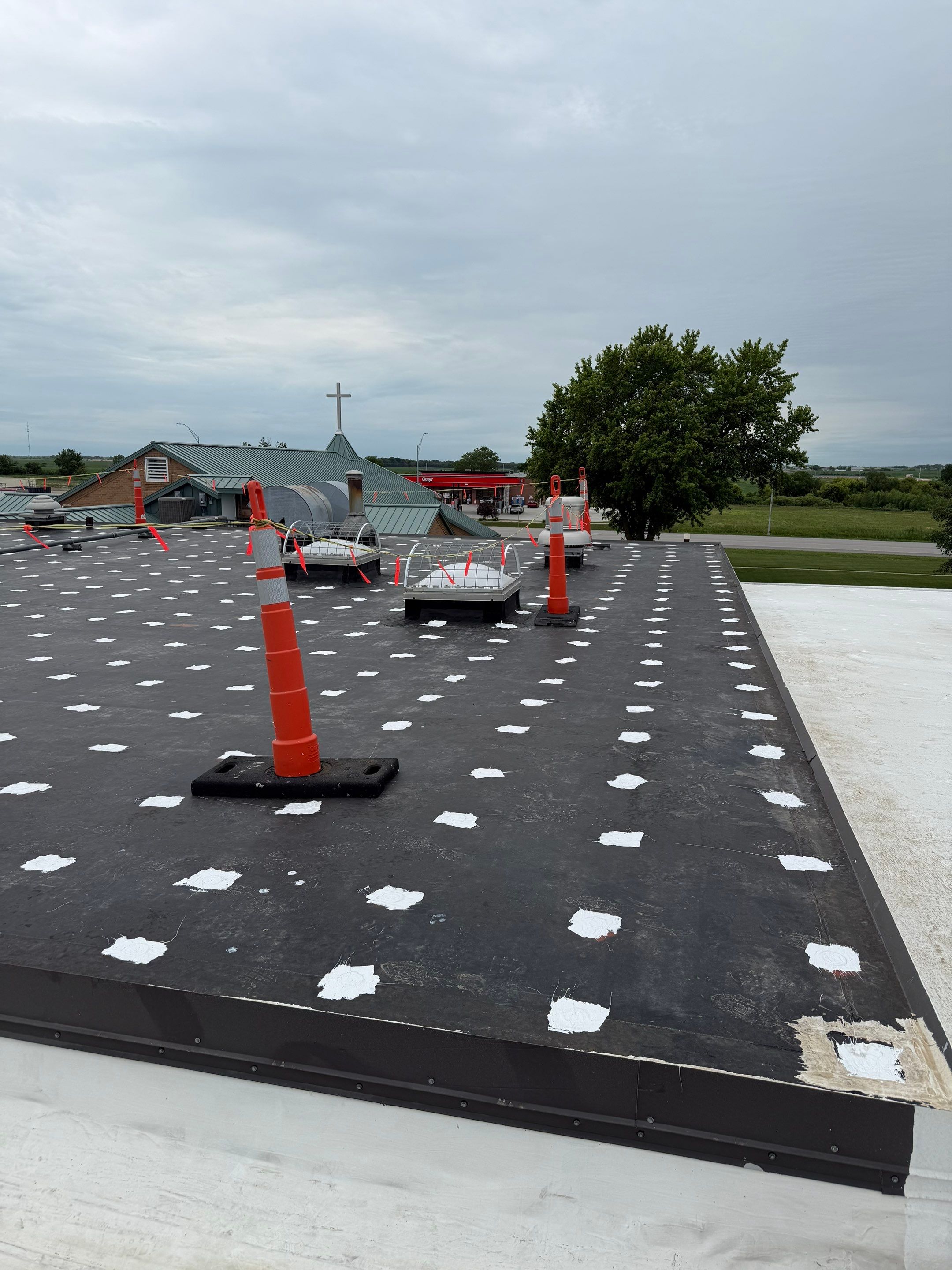 Single-Ply Roofing System – Aquinas Catholic School by Tillotson Enterprises
