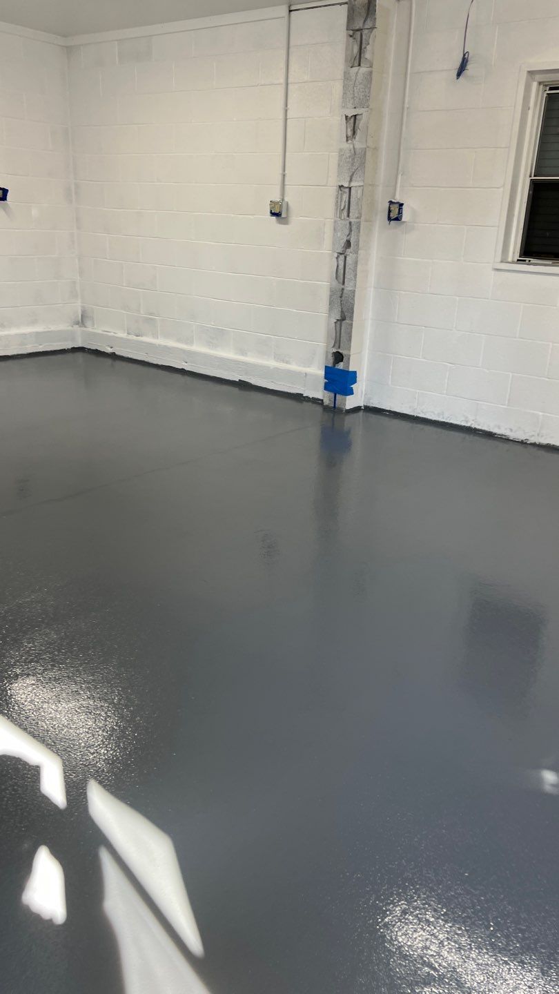 Epoxy Floors For Home and Business In the Lehigh Valley and New Jersey by Ryan Amato Painting LLC and Lehigh Valley Epoxy