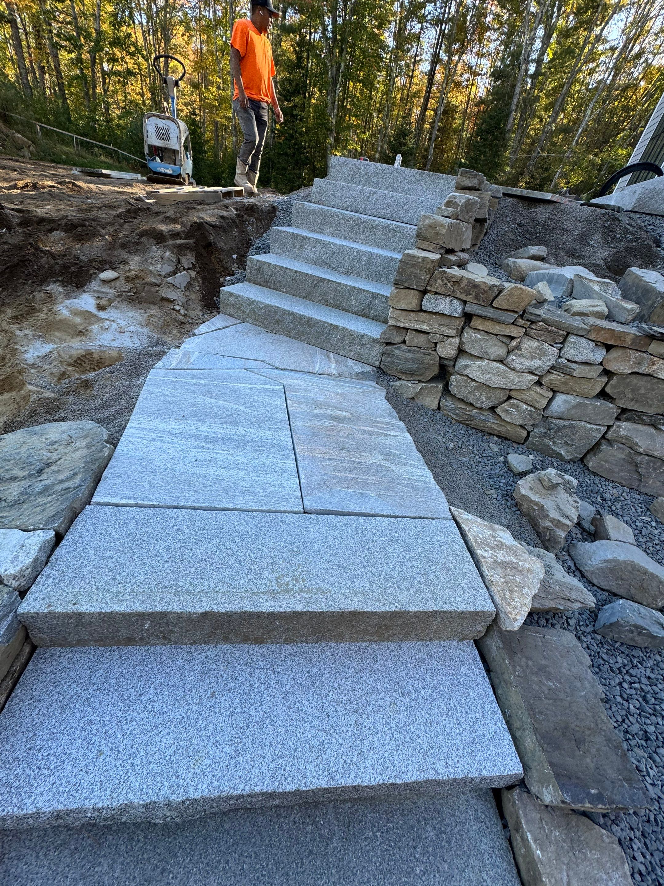 Project in Kennebunk by RD outdoor Landscape Services