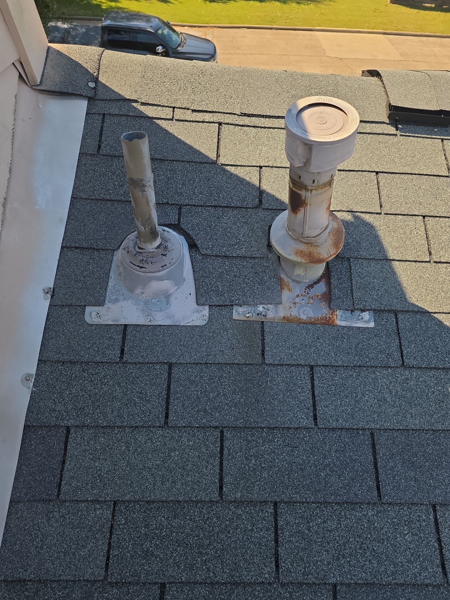 Asphalt Shingle Roof Repair and Skylight Sealing in Houston by One Legacy United