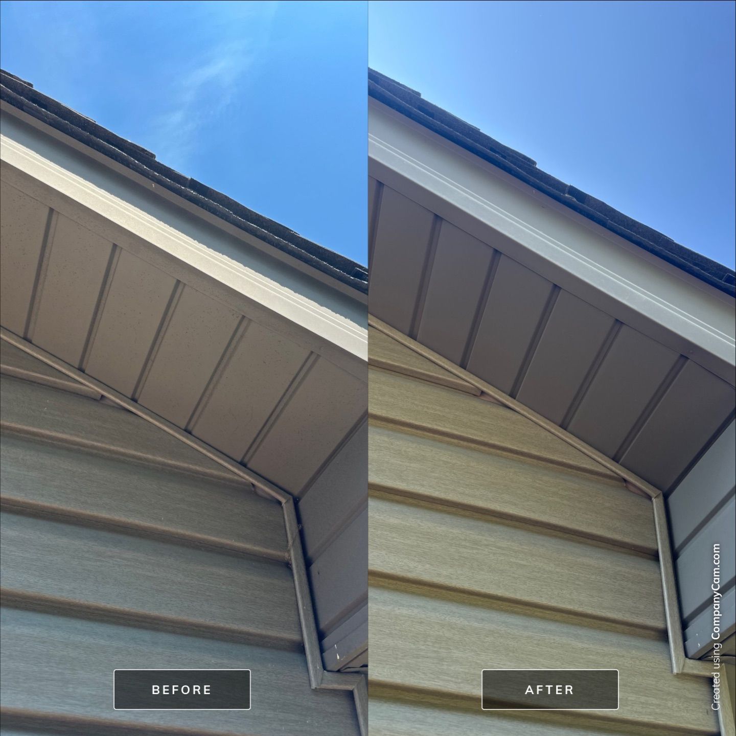 Project in Hoffman Estates by Simmons Power & Soft Washing