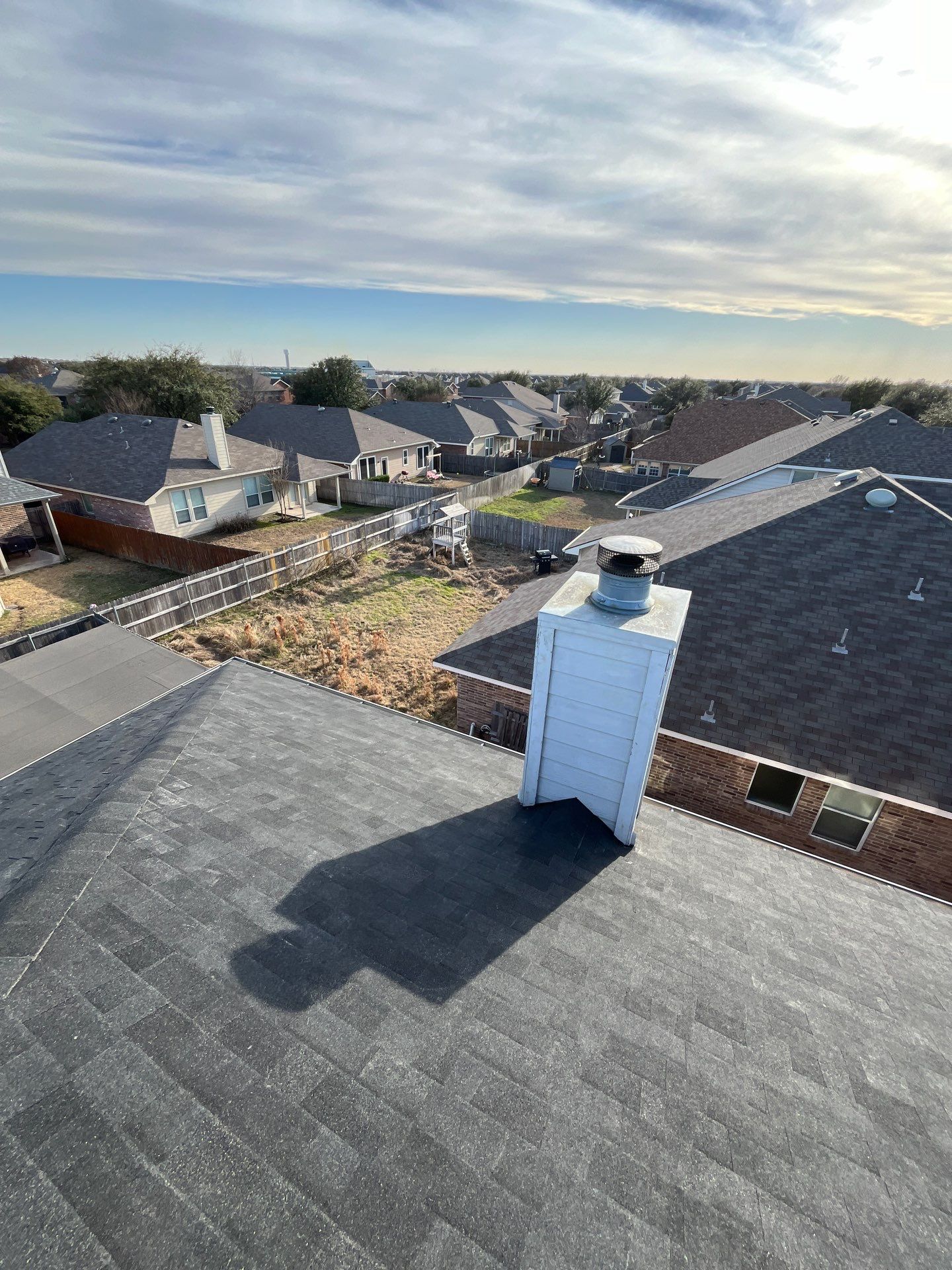 Reroof and Gutters by Berry Good Roofing 
