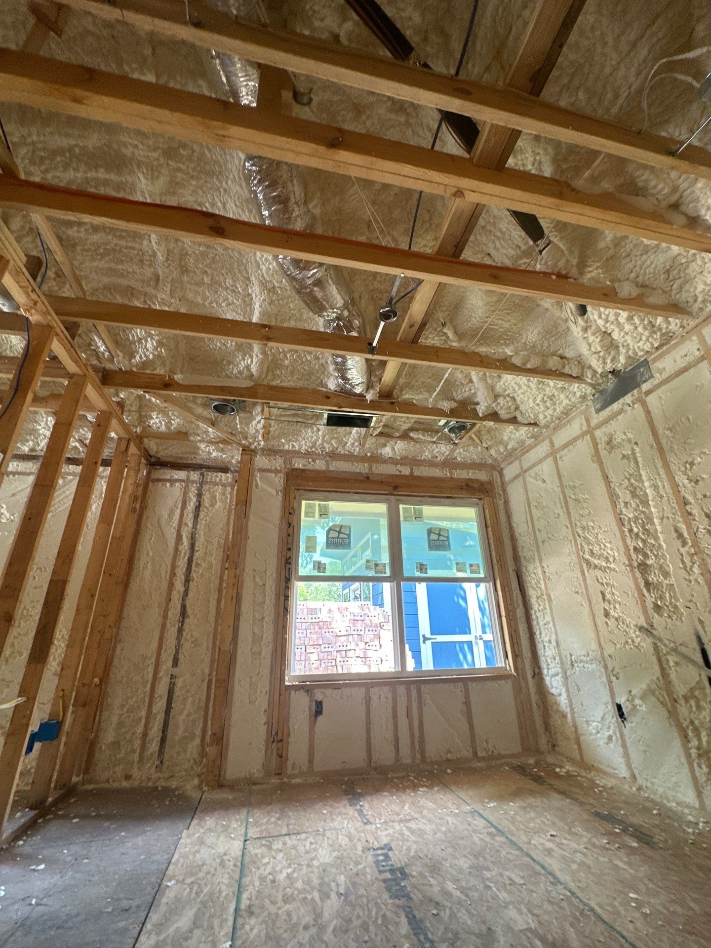 Full encapsulation open cell foam  by Apex Insulation Solutions