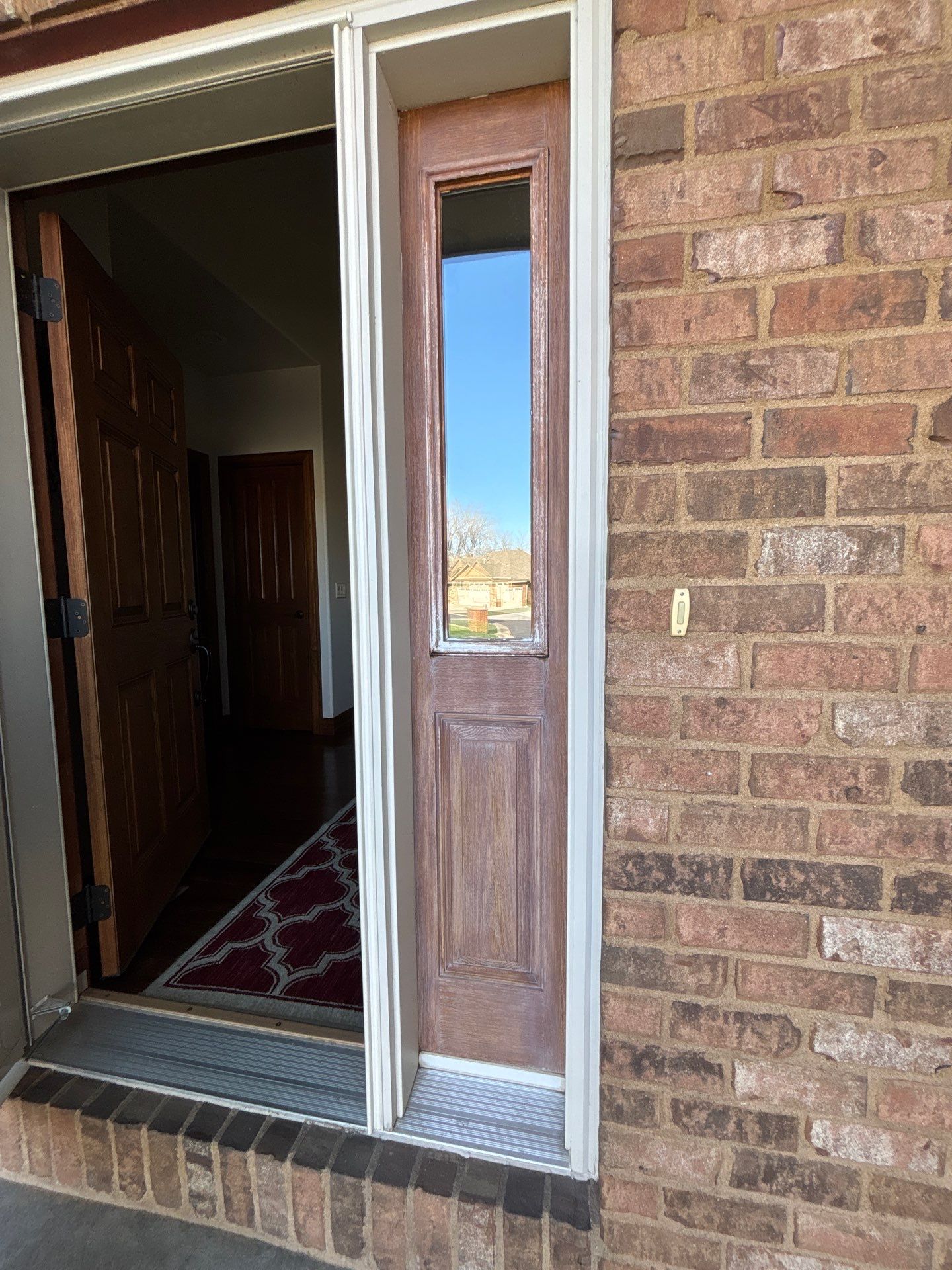 Interior Wood Window Trim and Door Frame Finishing in Sioux Falls by Select Painting, Coatings & Garage Cabinets