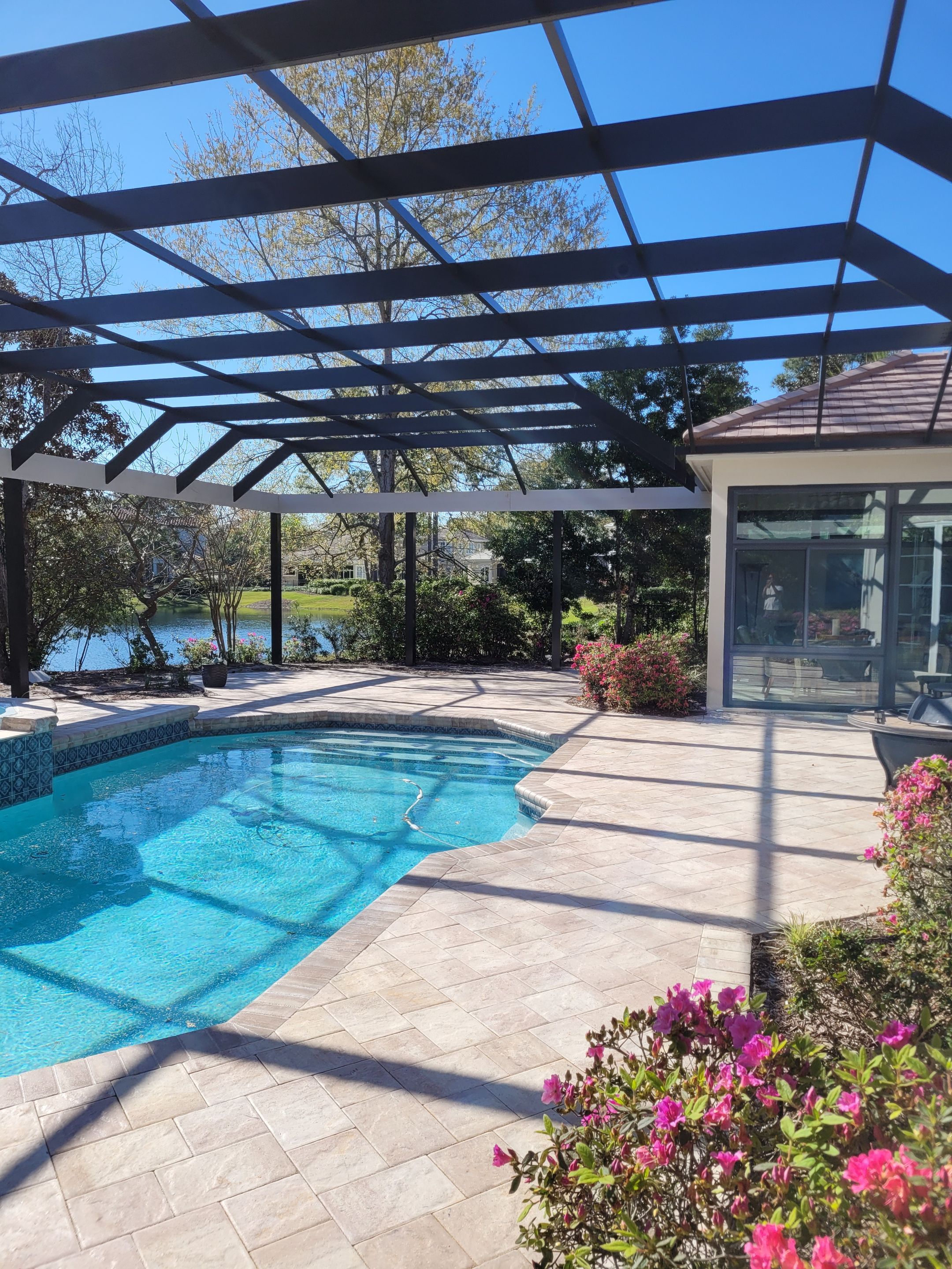 Pool Cover Oasis in Destin by Titan Sunrooms