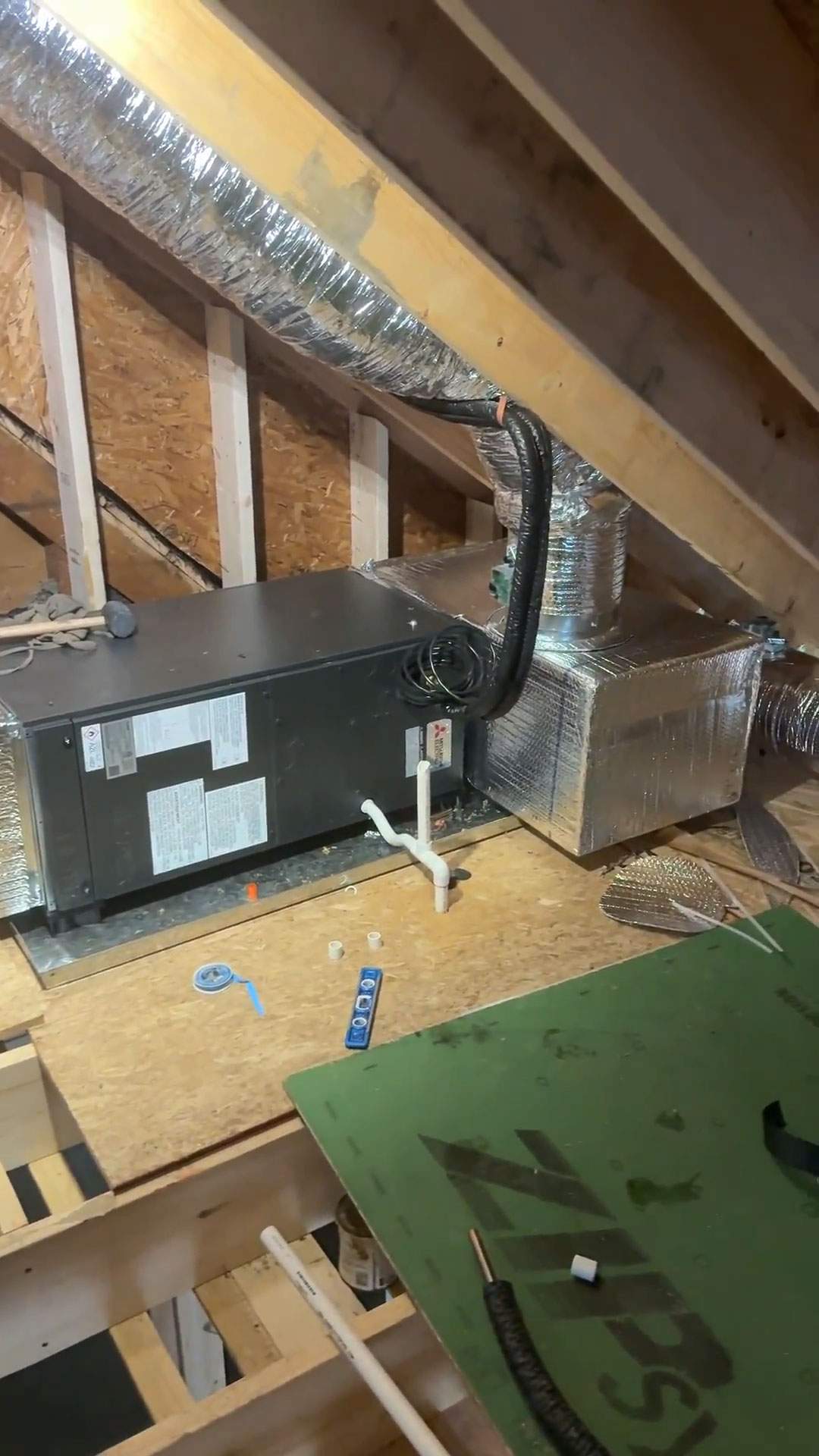 Mitsubishi Electric Heat Pump Installation — Swampscott, MA.  by FAGONE MECHANICAL