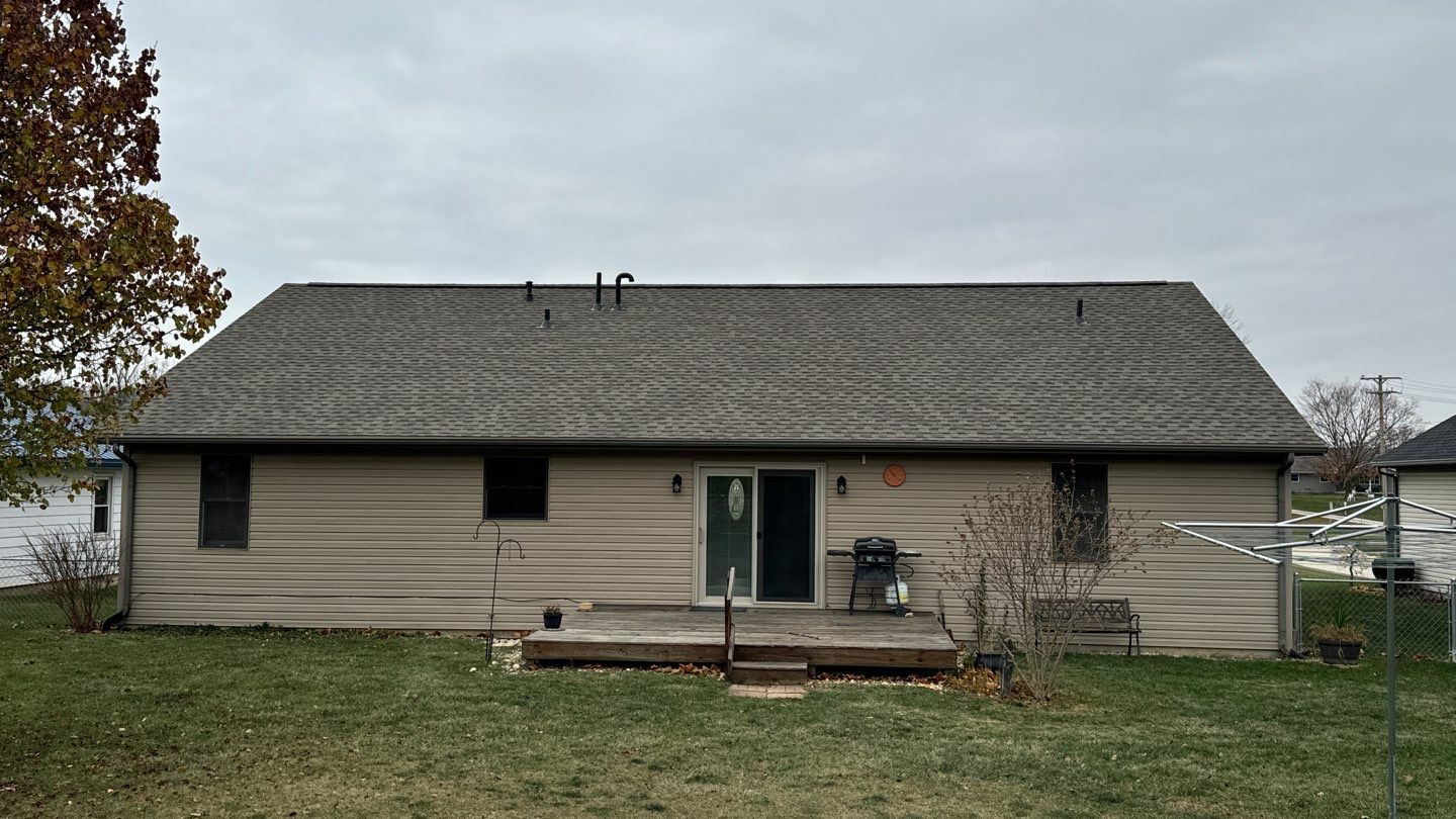 Residential Roofing Installation using GAF Timberline HDZ Weathered Wood by Nitro Roofing and Construction