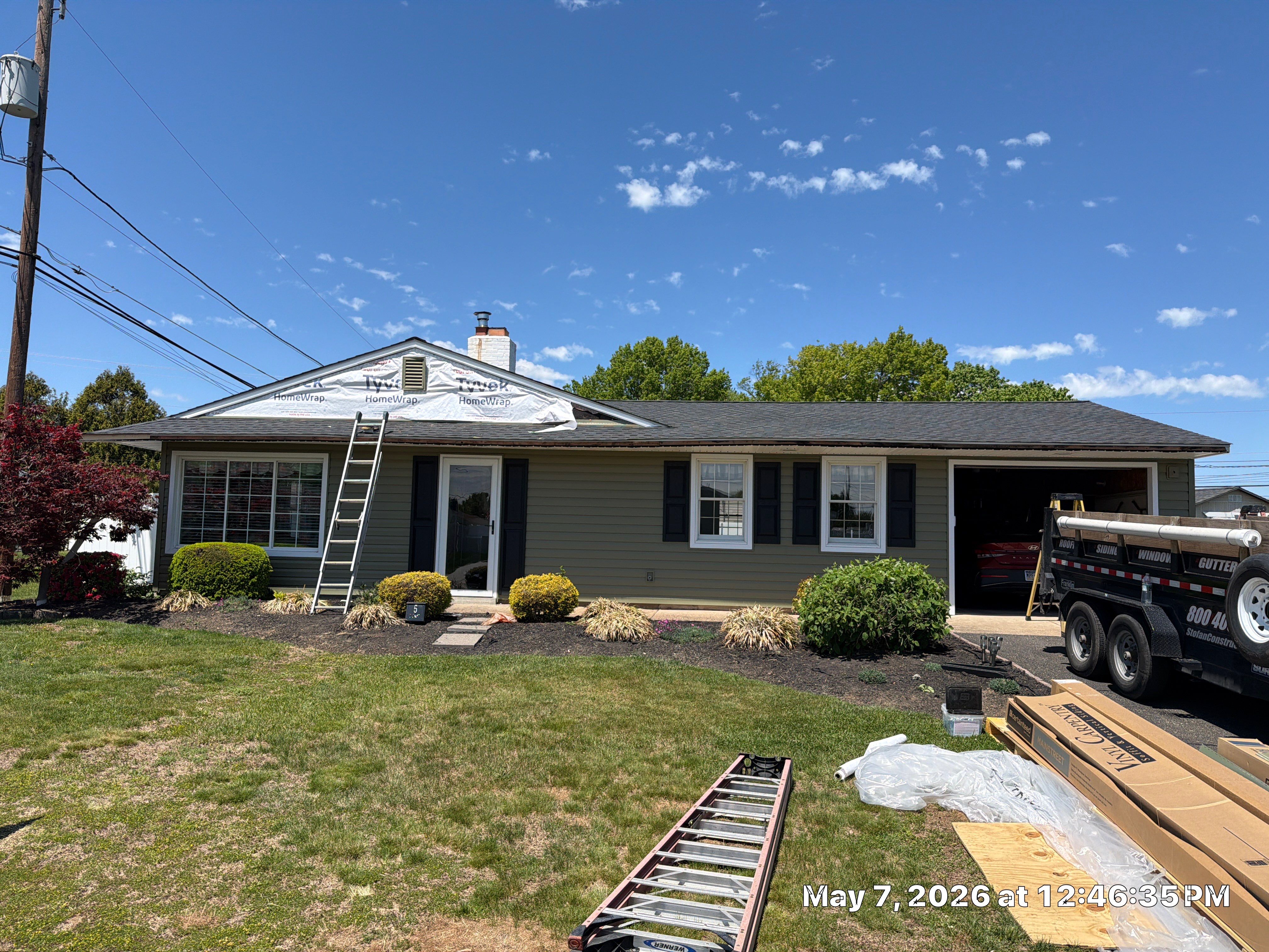 New Roofing, Siding and Gutters  by Stofan Construction LLC