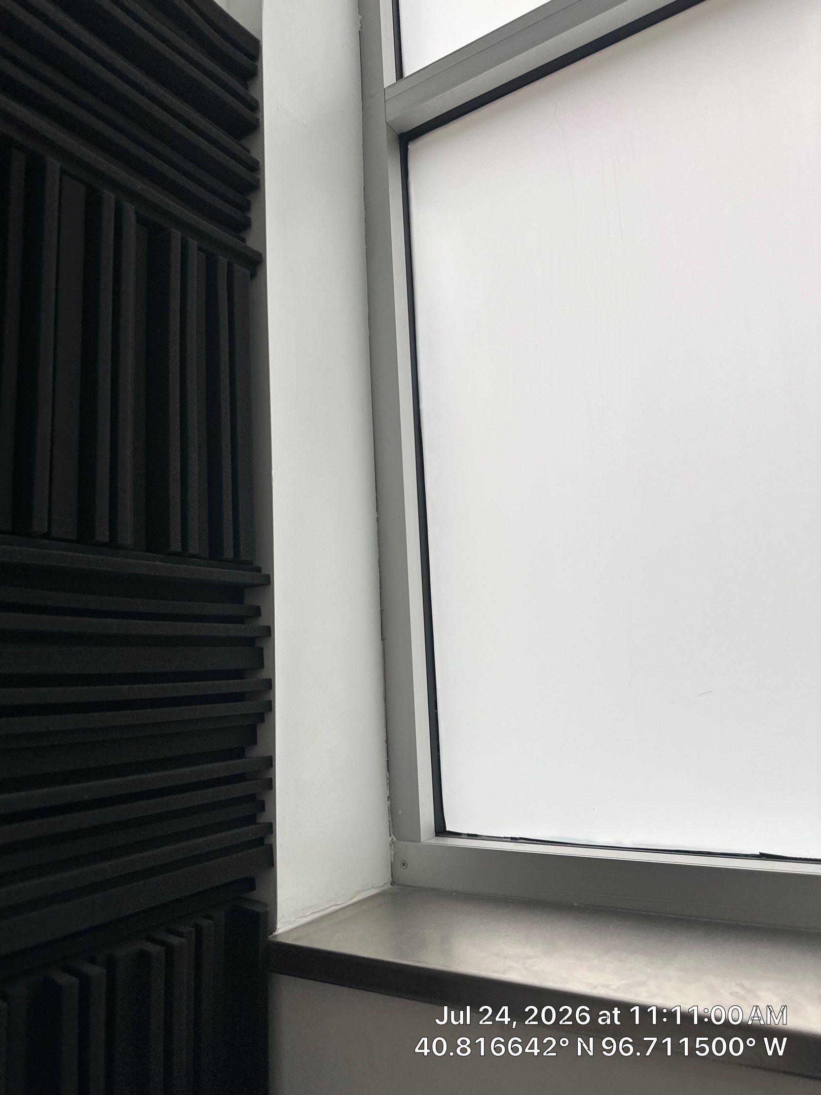 Commercial Office Soundproofing and Privacy Film Installation in Lincoln by CompanyCam Sales Demo