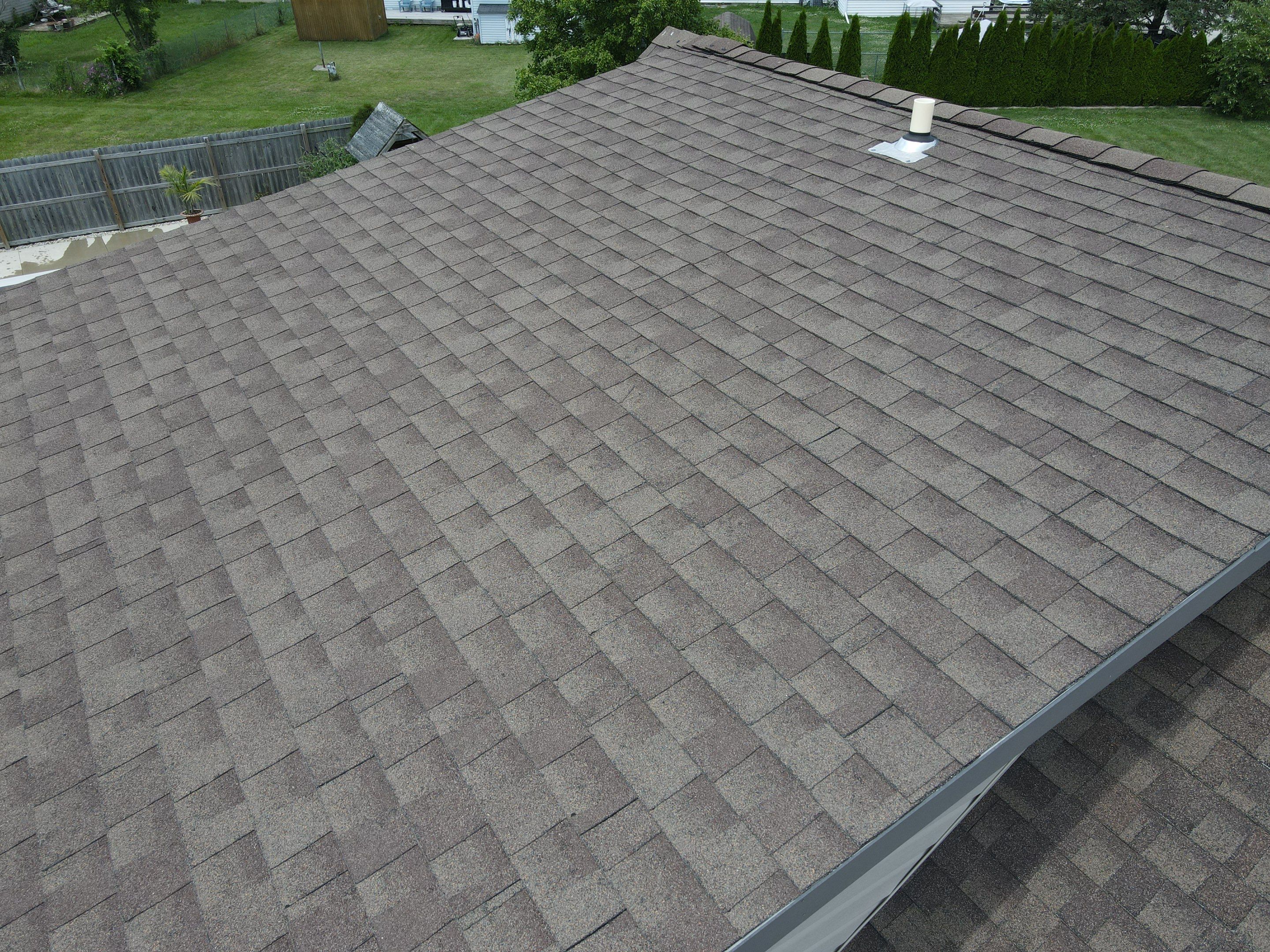 Residential Roofing Installation using Timberline HDZ Shingles - Weathered Wood by RoofX 
