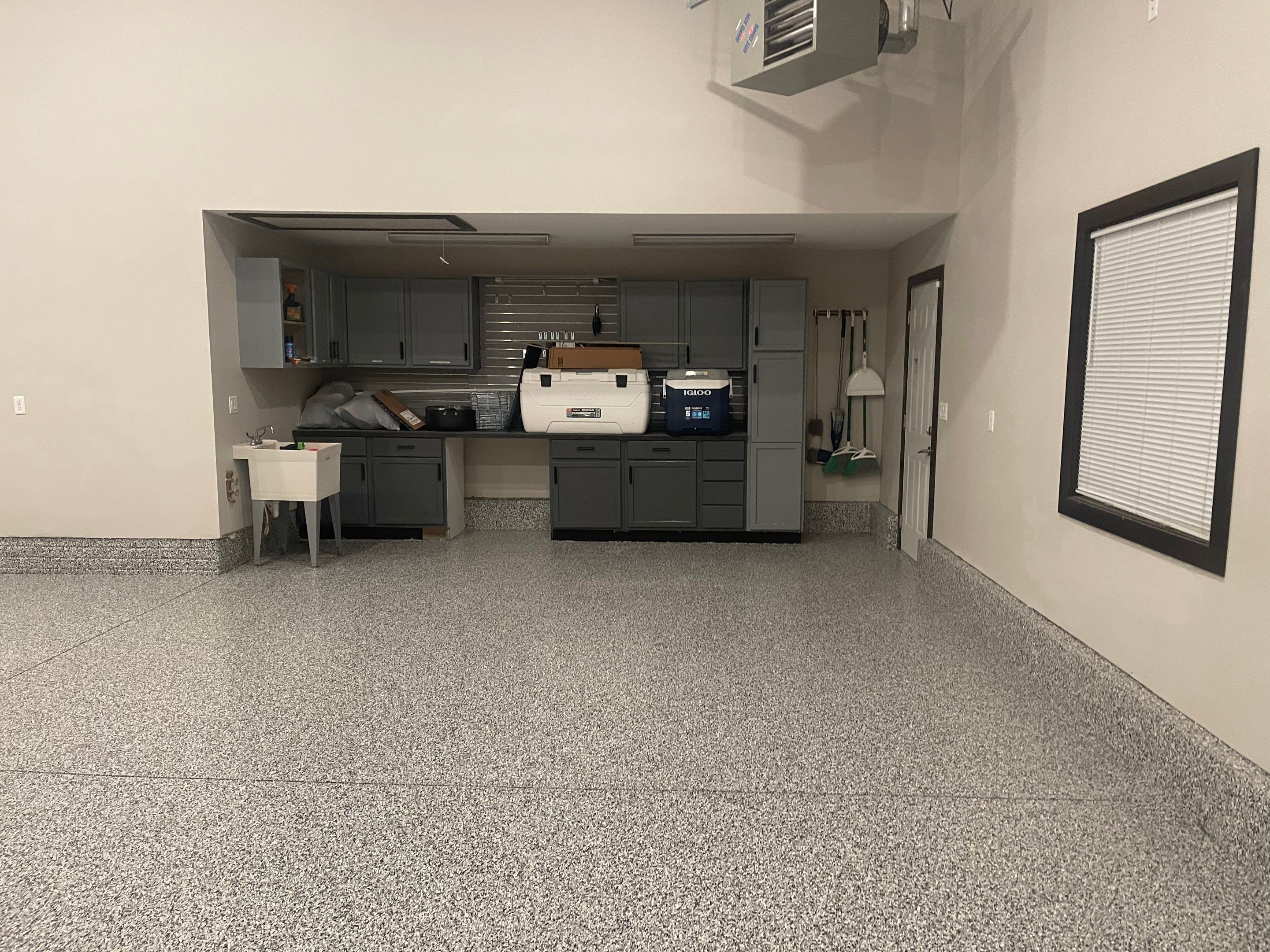 Garage using Domino  by Select Painting, Coatings & Garage Cabinets