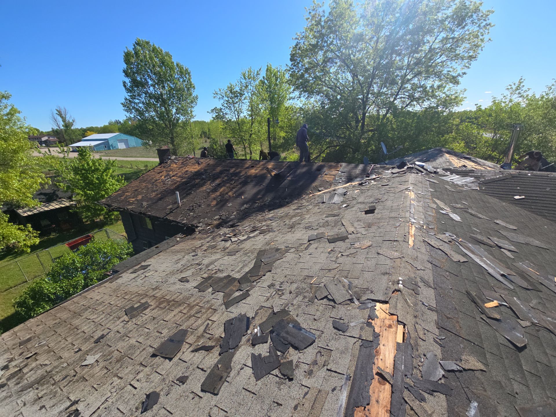 Project in Necedah by Anytime Roofing LLC 