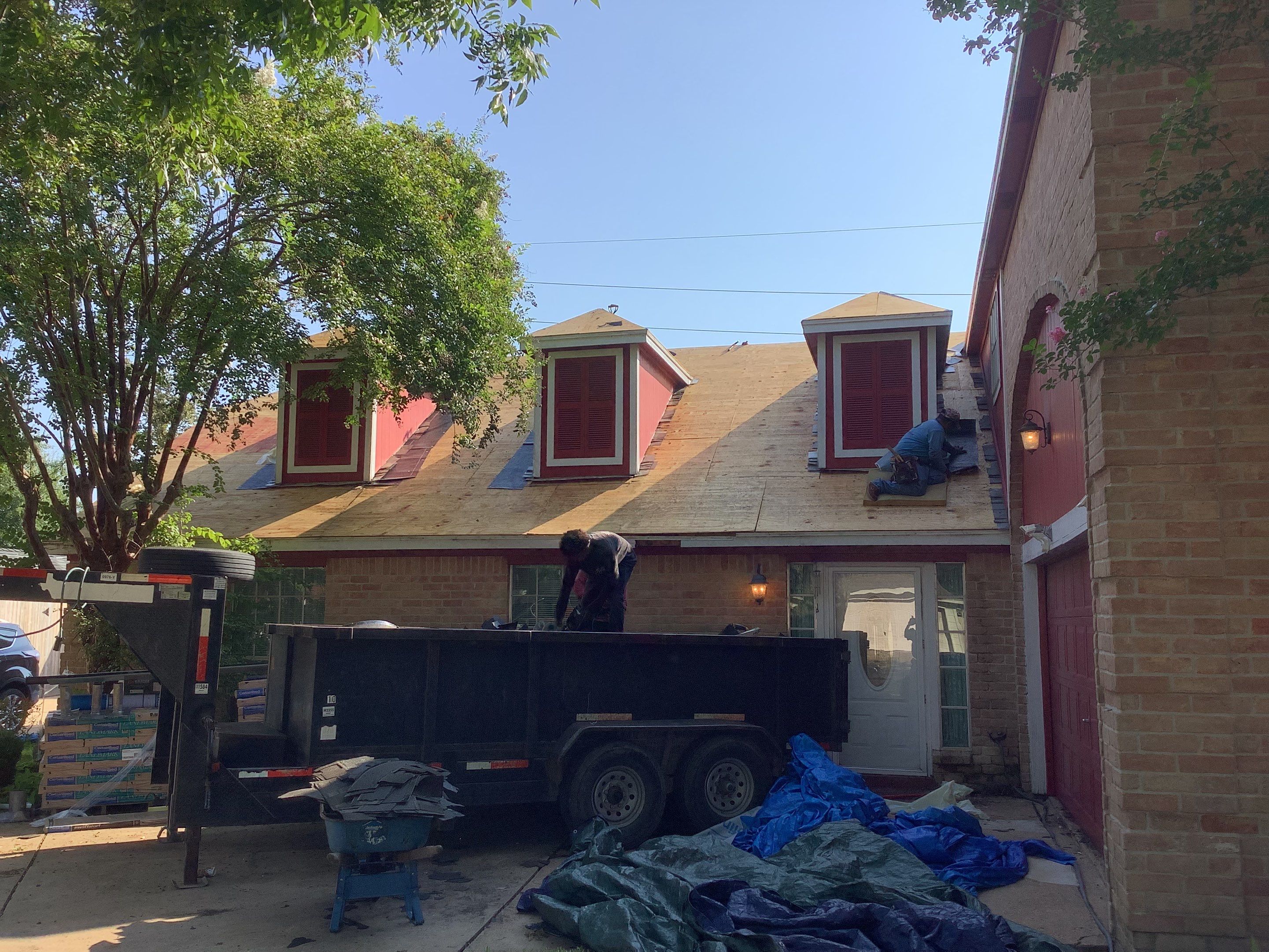 Project in Houston by All-Pro Roofing
