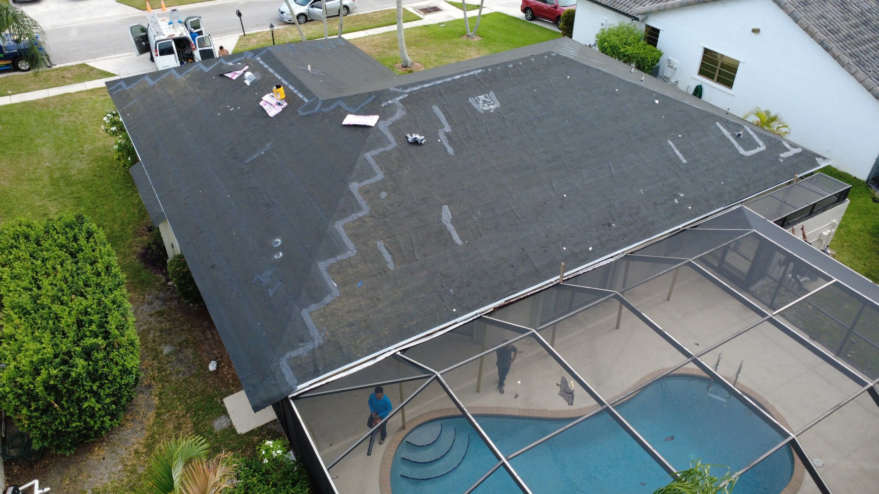 Residential Roofing Installation using Owens Corning by BLUES BROTHERS ROOFING