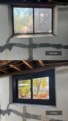New Basement Windows in Mission Hills