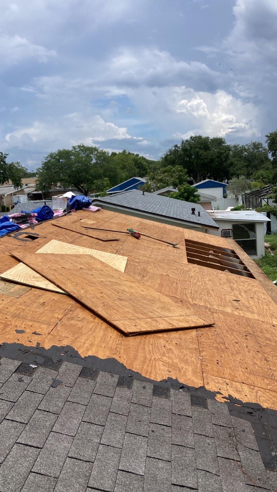Project in Pinellas Park 33782 by Mitchell Roofing Company LLC 