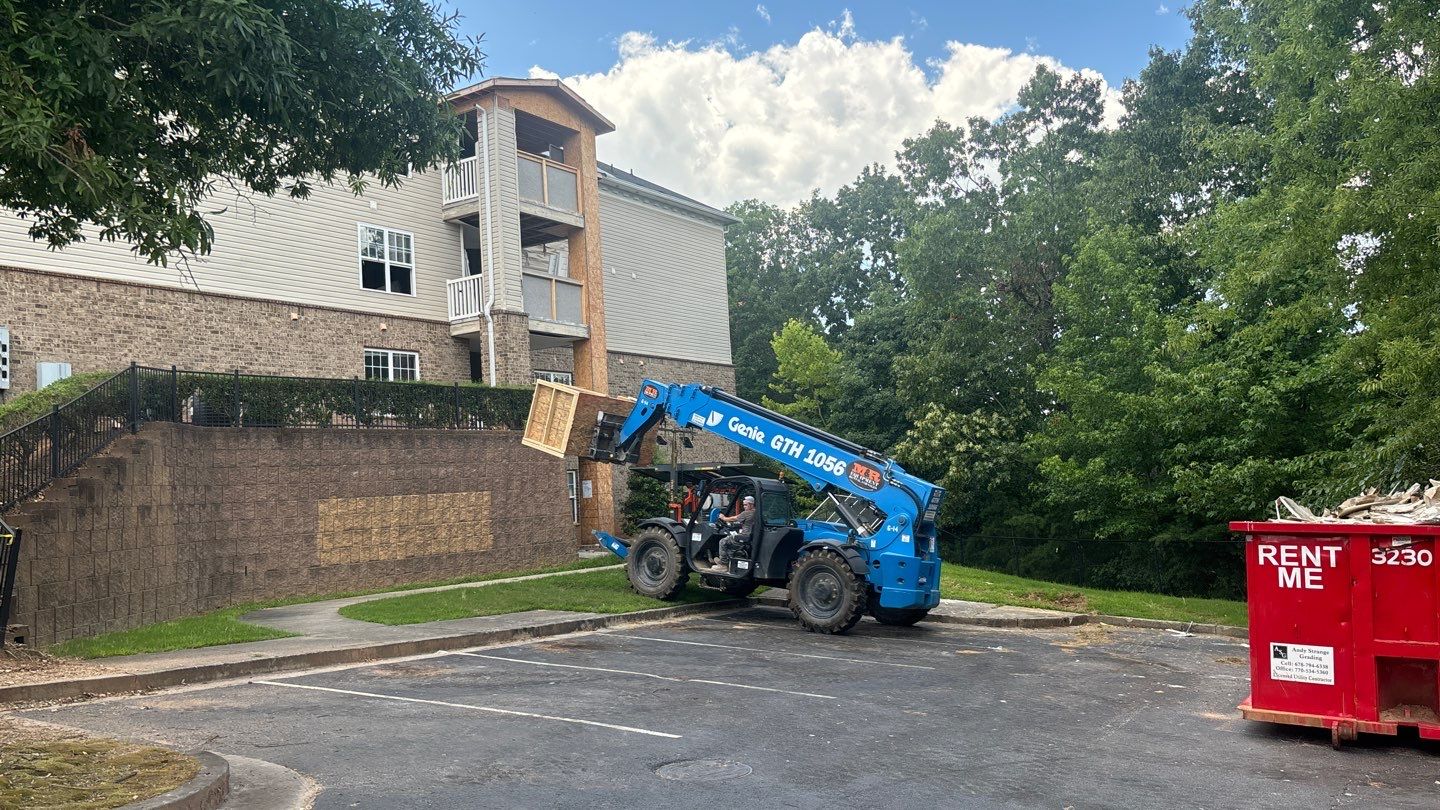 Current restoration project by RJ's Reliable Construction
