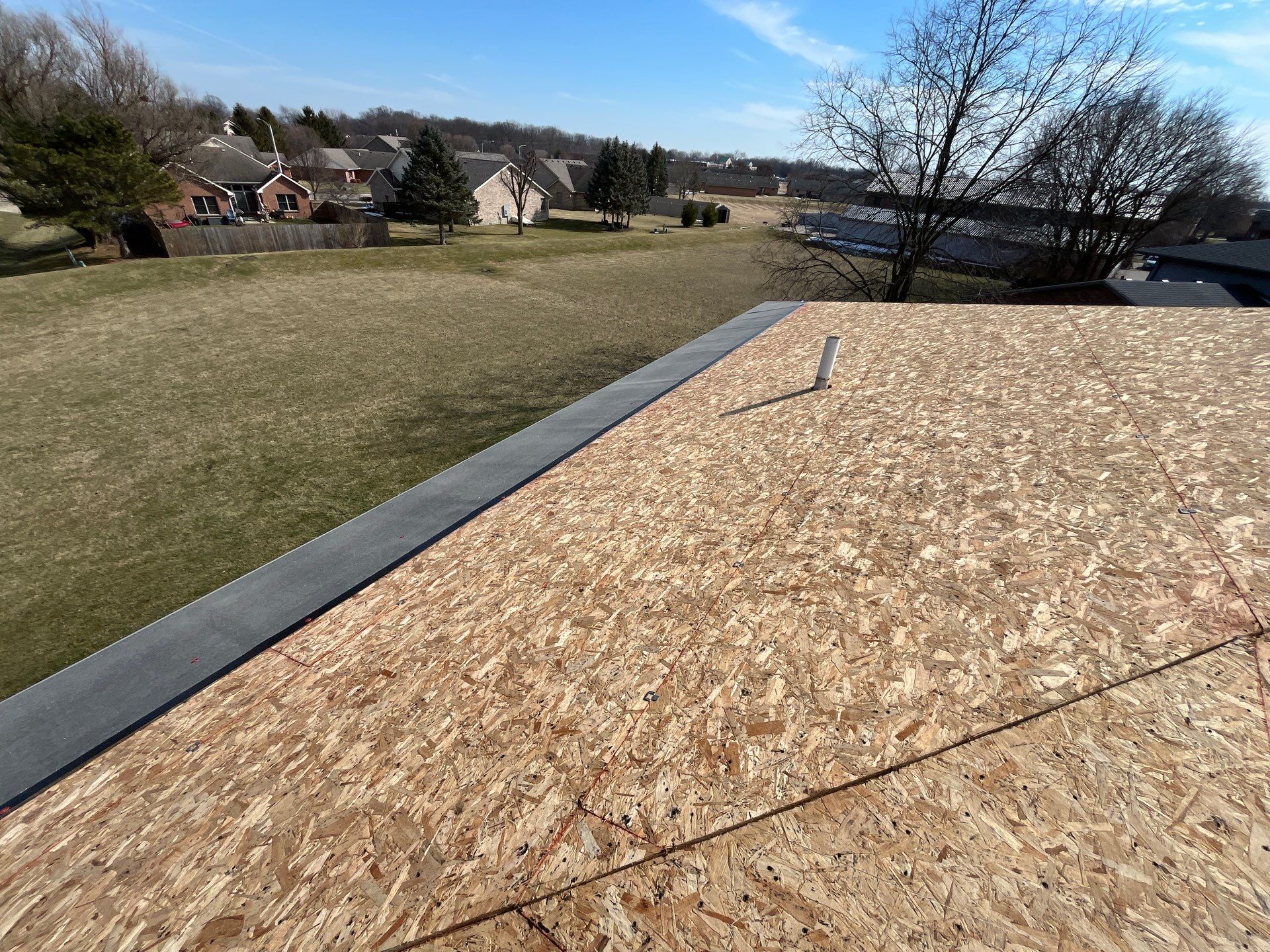 Residential Roofing Installation using GAF Timberline HDZ Weathered Wood by Nitro Roofing and Construction