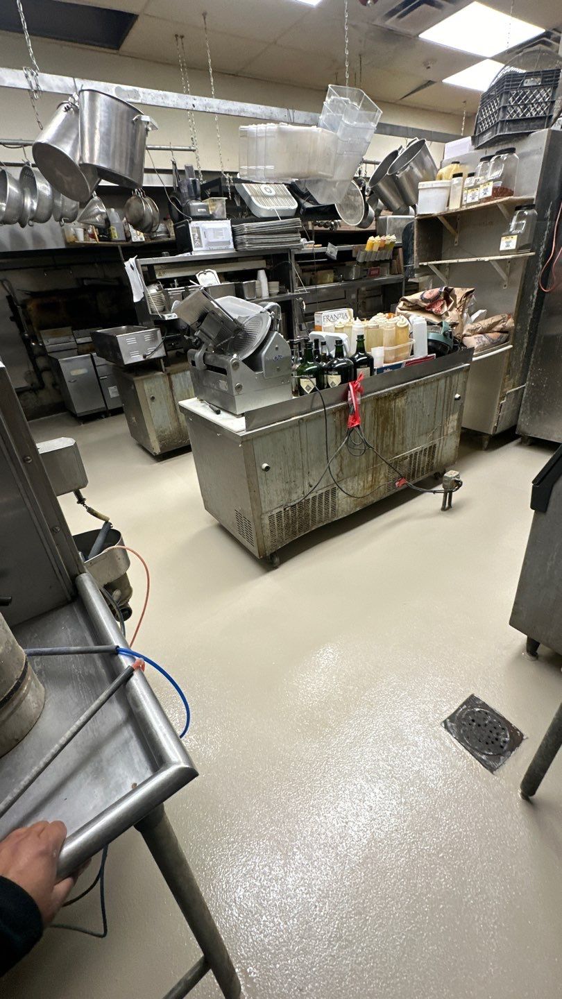 Restaurant Kitchen Project in McCandless by Floors in a Day, Inc