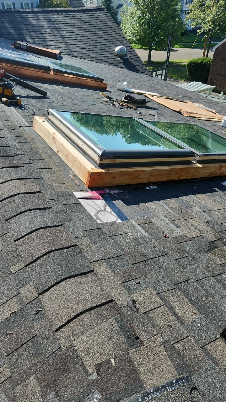Residential Roofing Installation using Owens Corning TruDefinition Duration Designer - Black Sable by A Plus Exterior